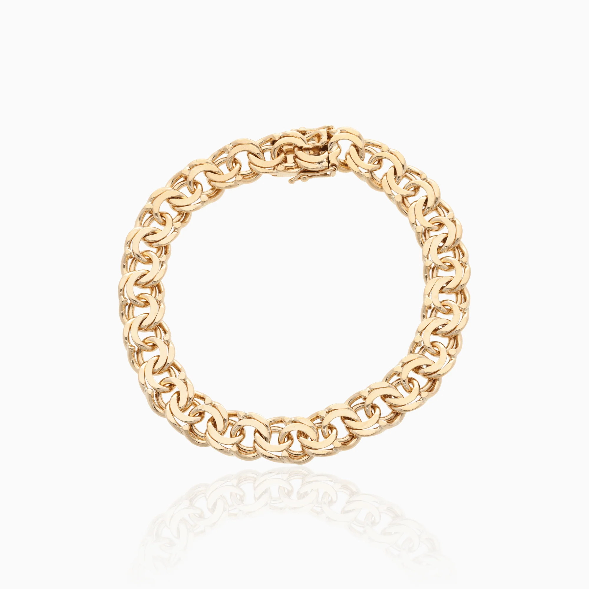 Bismarck bracelet 29.85g 18K gold