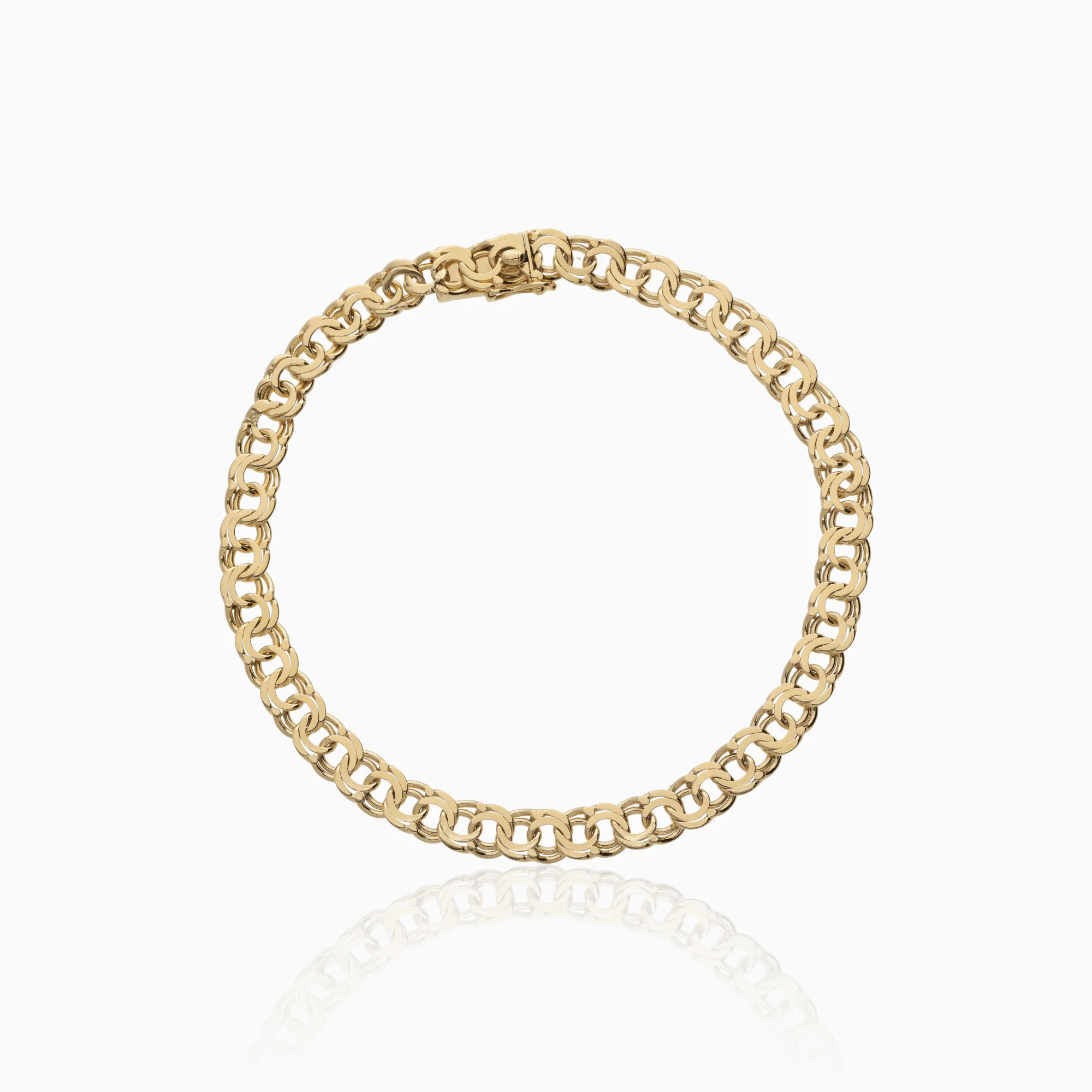 Bismarck Bracelet 9.56g 18K Gold