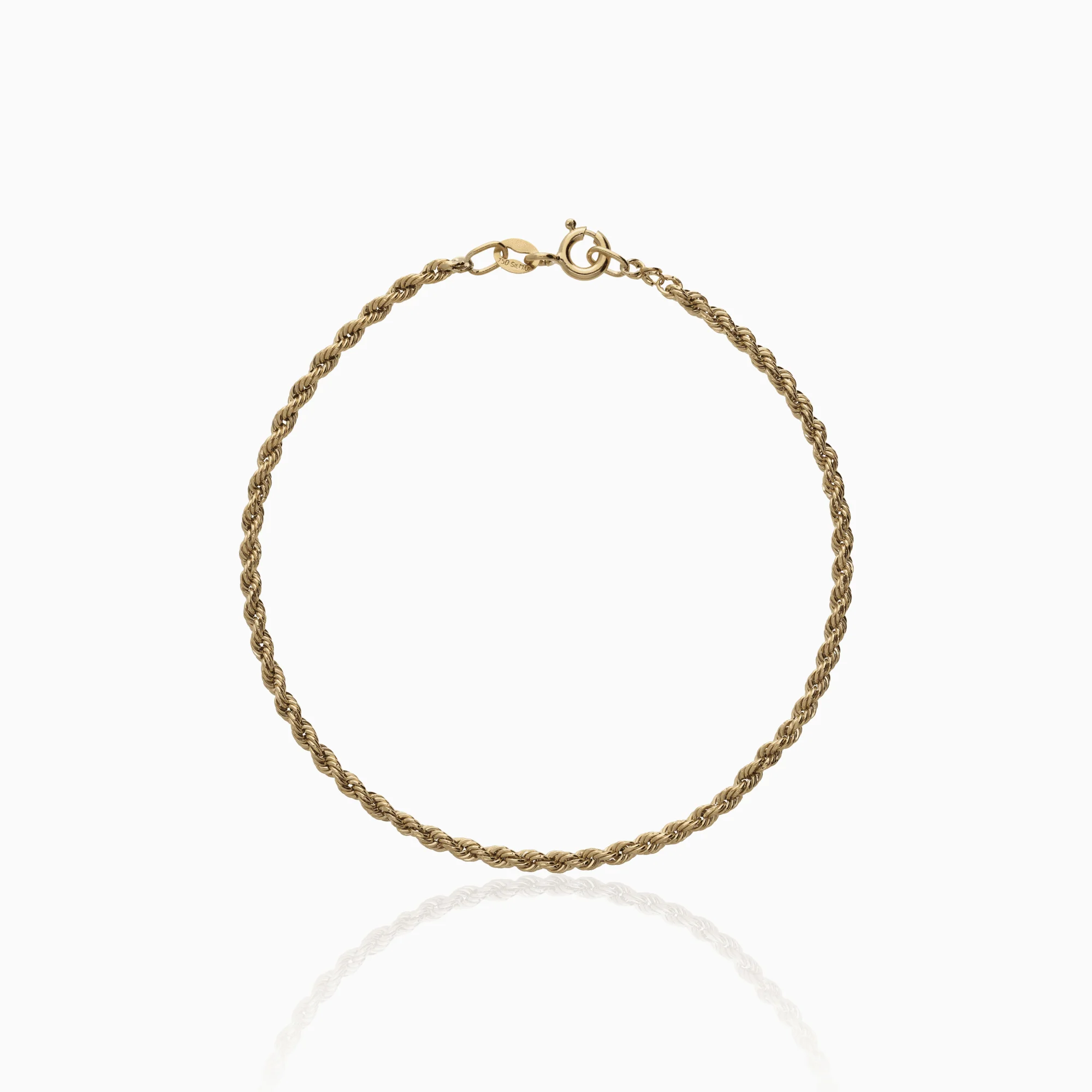 Rope bracelet 1.10g 18K gold