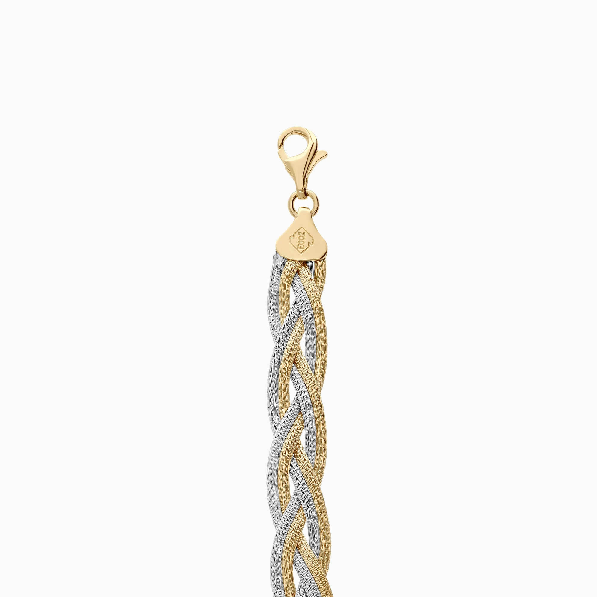 Fantasy bracelet 14.95g 18K yellow/white gold - Image 2