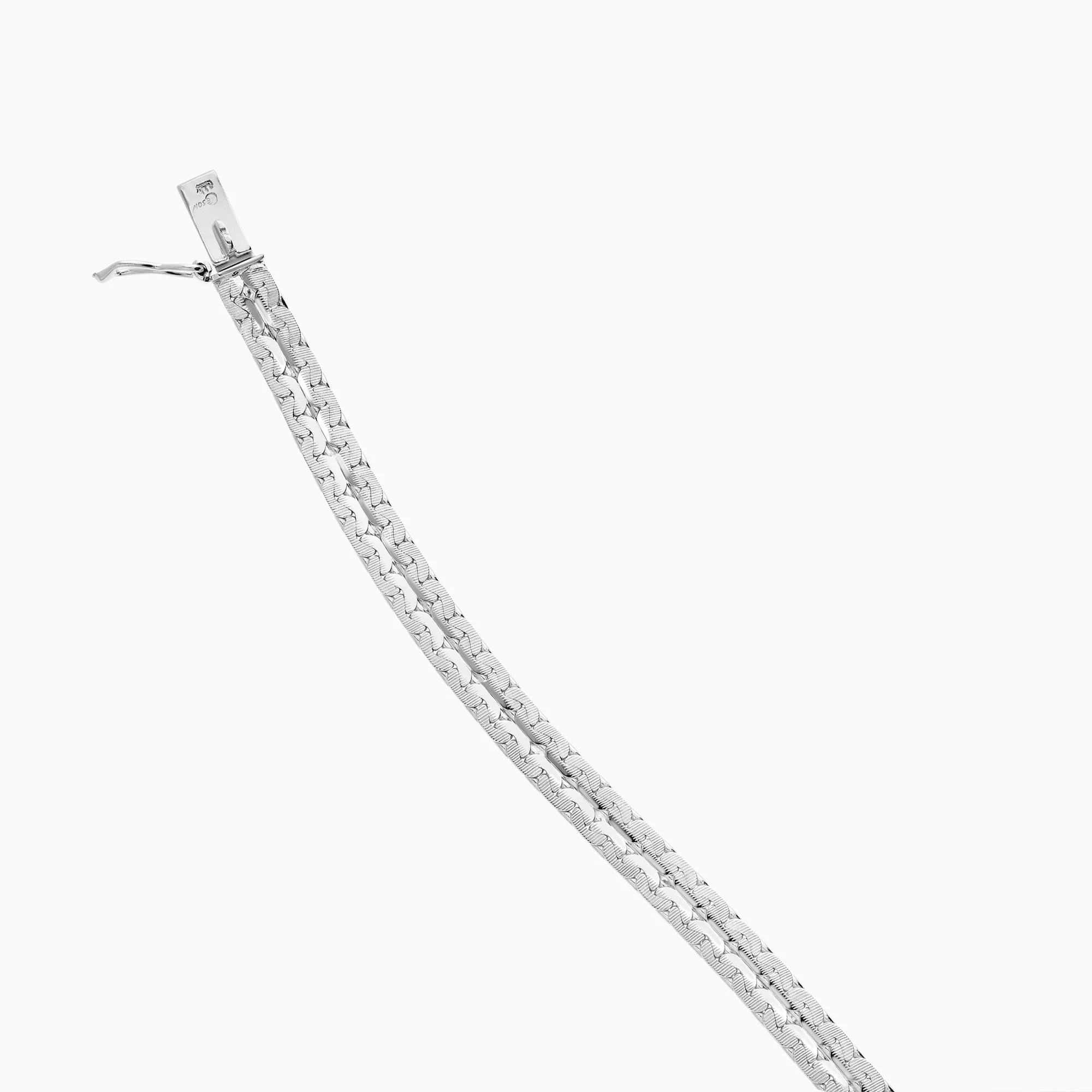 Fantasy bracelet 6.28g 14K white gold - Image 2
