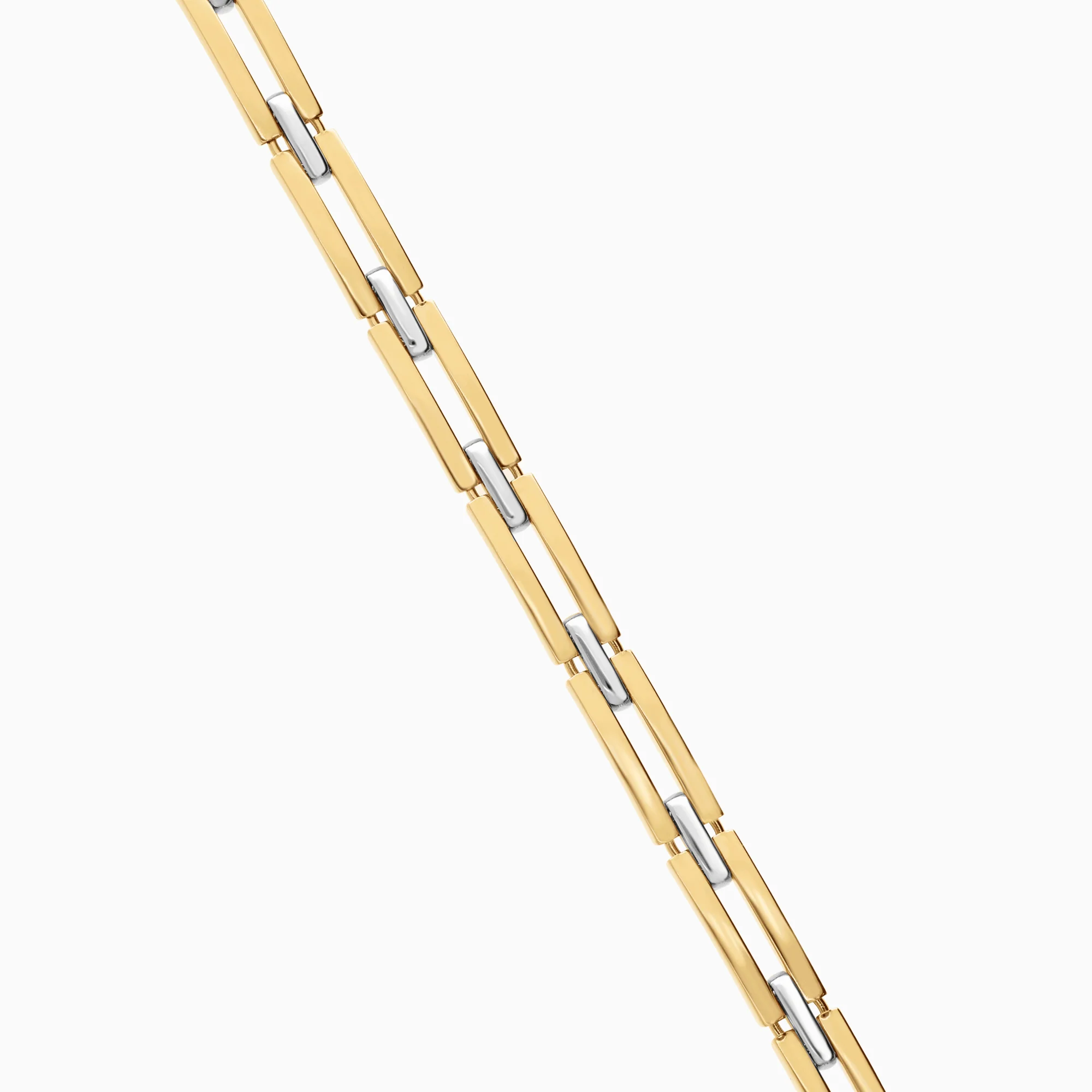 Fantasy bracelet 8.92g 18K yellow/white gold