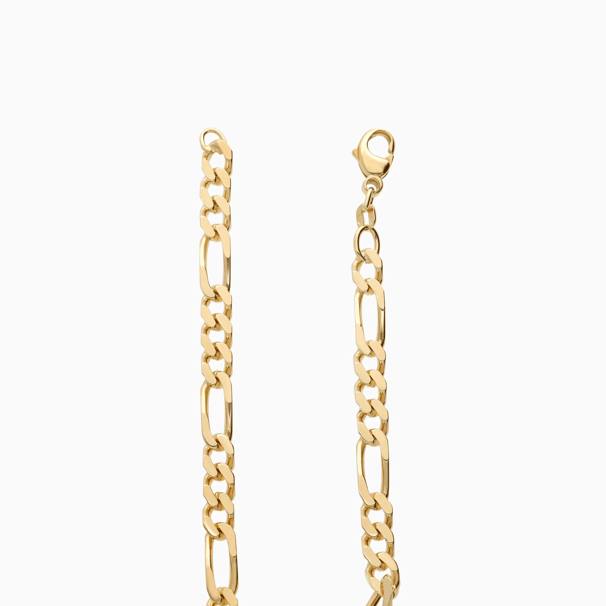 Figaro bracelet 14.62g 18K gold - Image 2