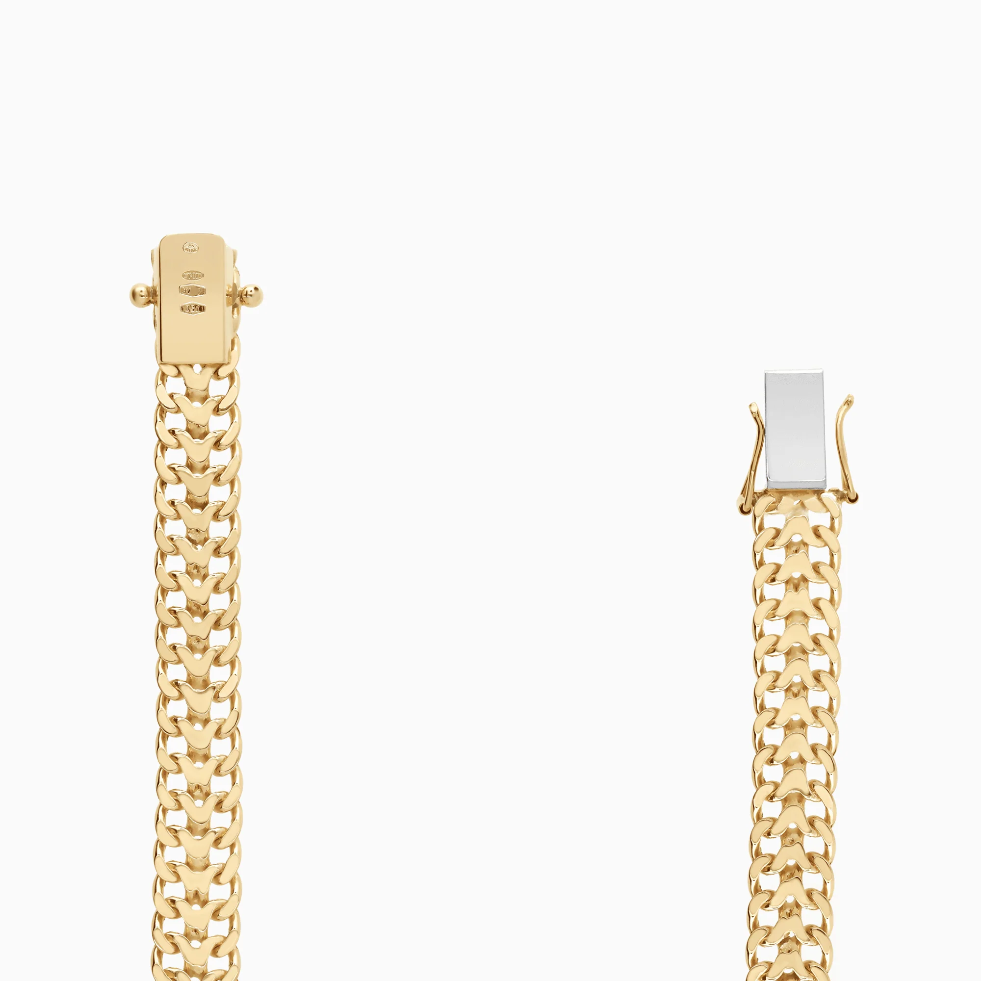 Fishbone Bracelet 13.82g 18K Gold - Image 2