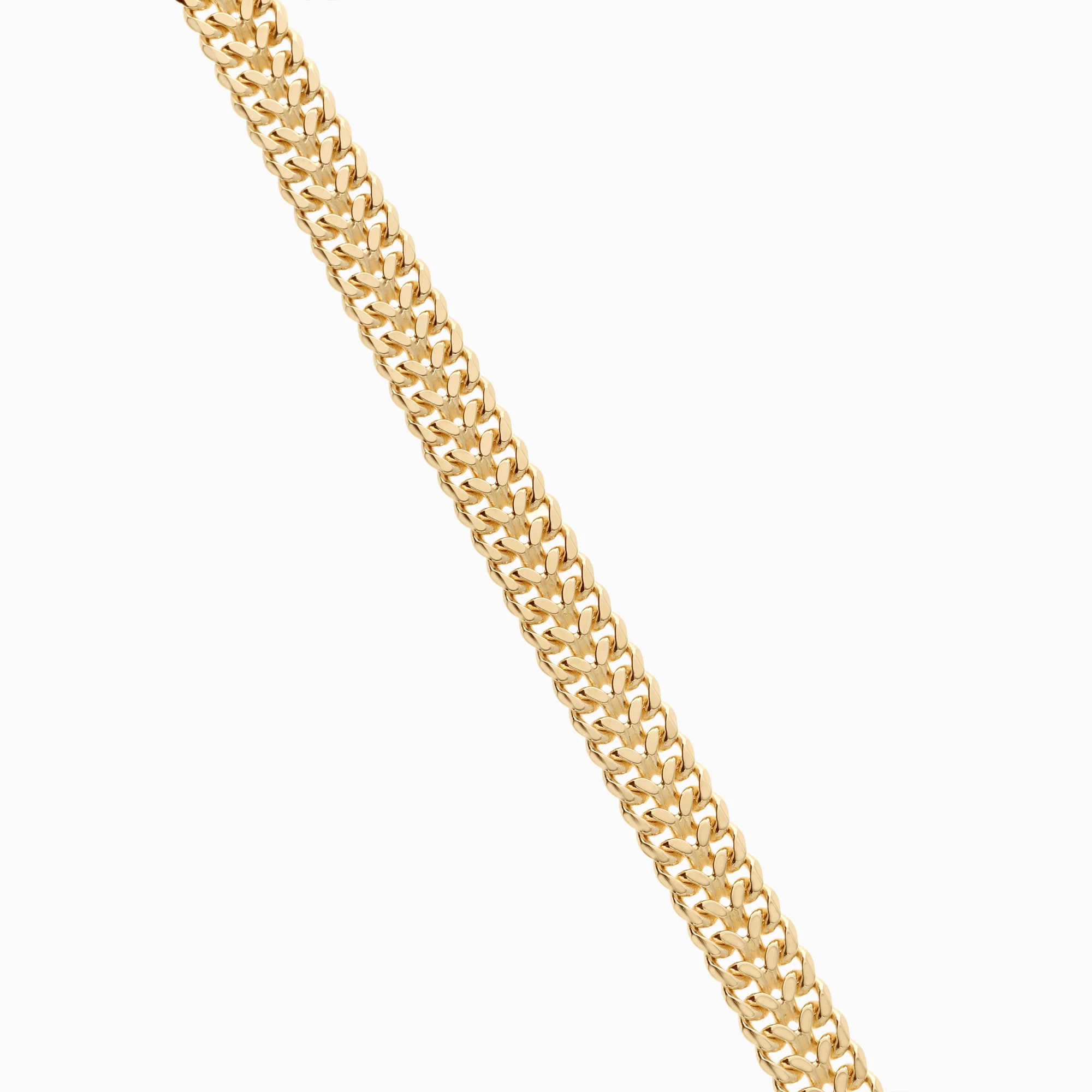 Fishbone bracelet 20.48g 18K gold