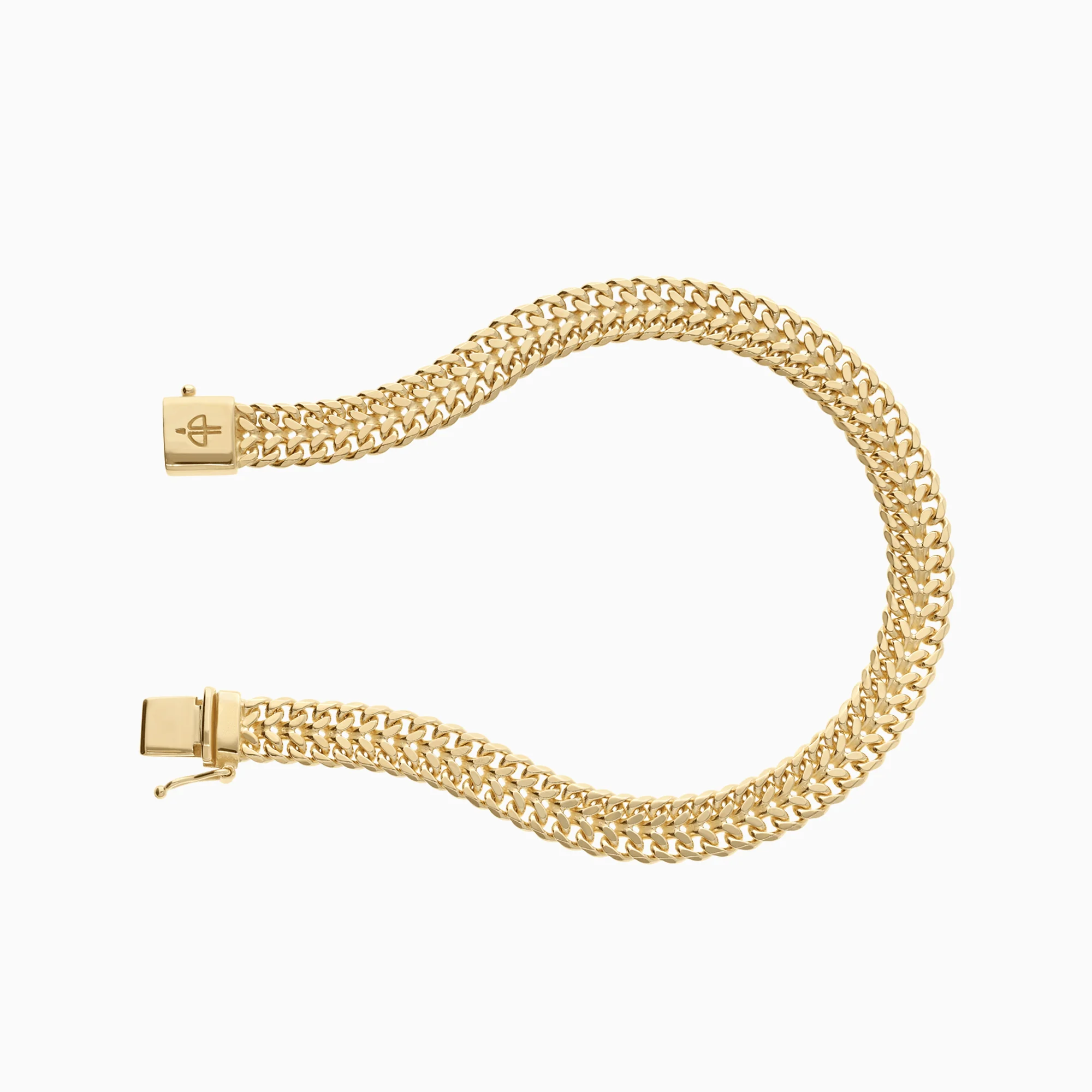 Fishbone bracelet 20.48g 18K gold - Image 2