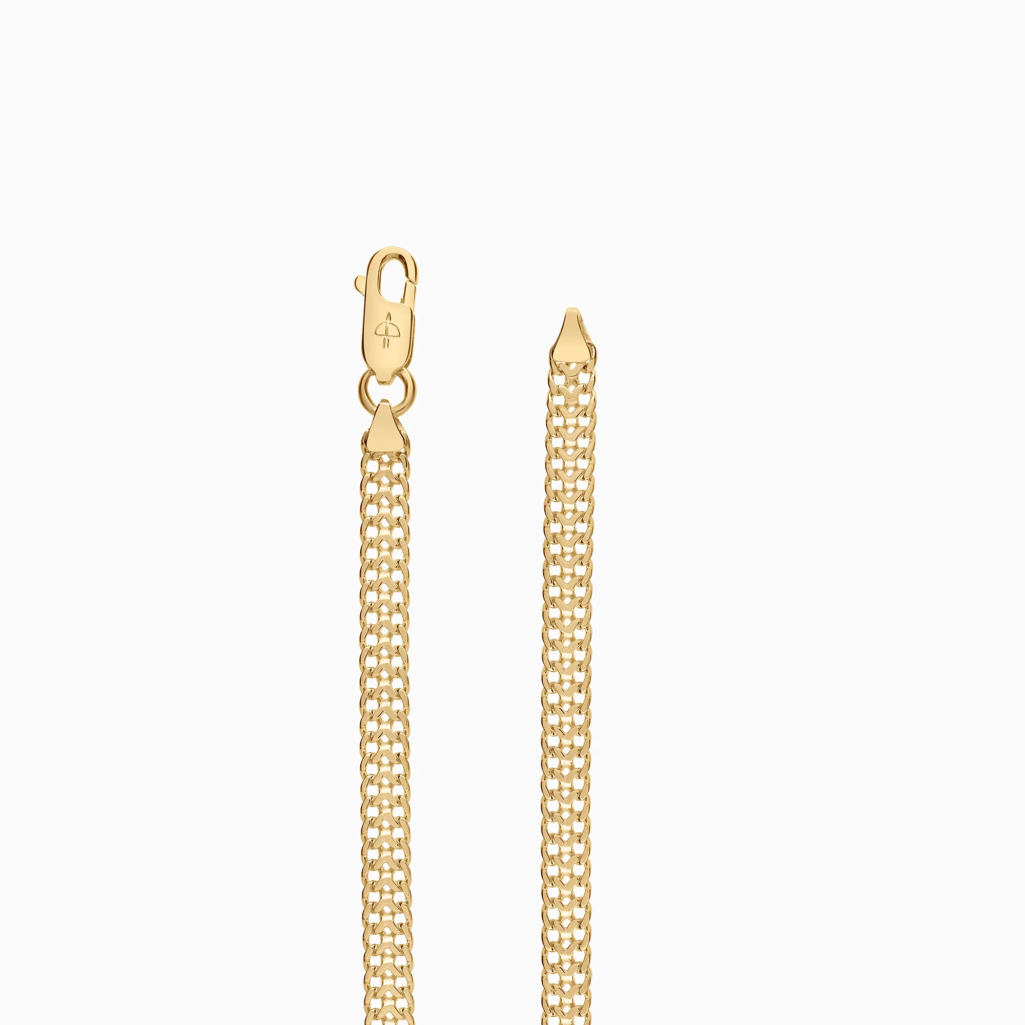 Herringbone bracelet 5.63g 18K gold - Image 2