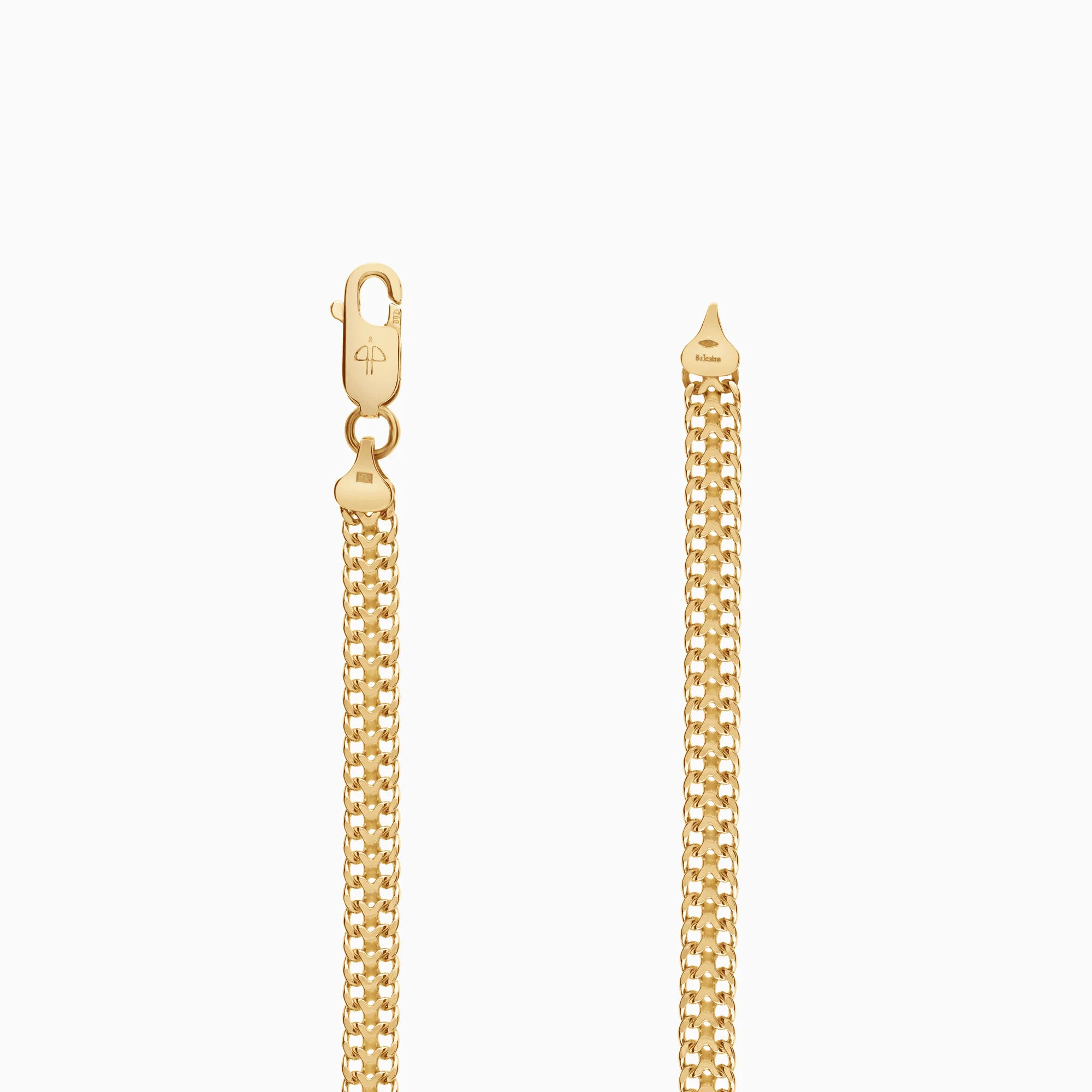 Fishbone Bracelet 6.10g 18K Gold - Image 2
