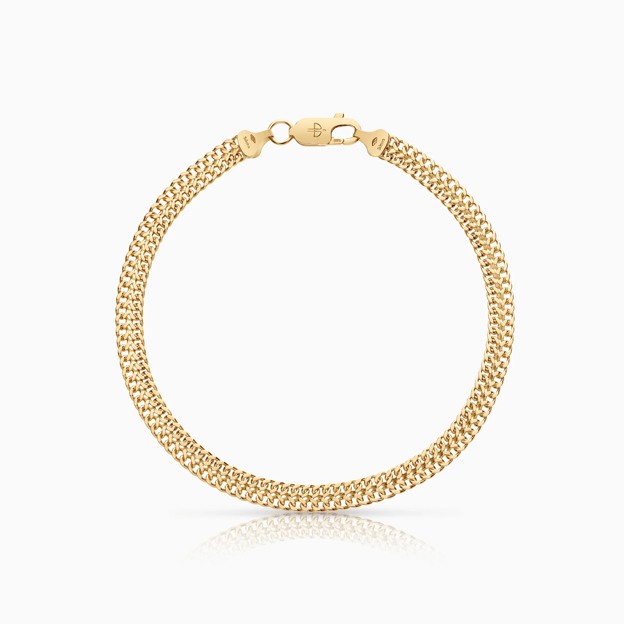 Fishbone bracelet 6.11g 18K gold
