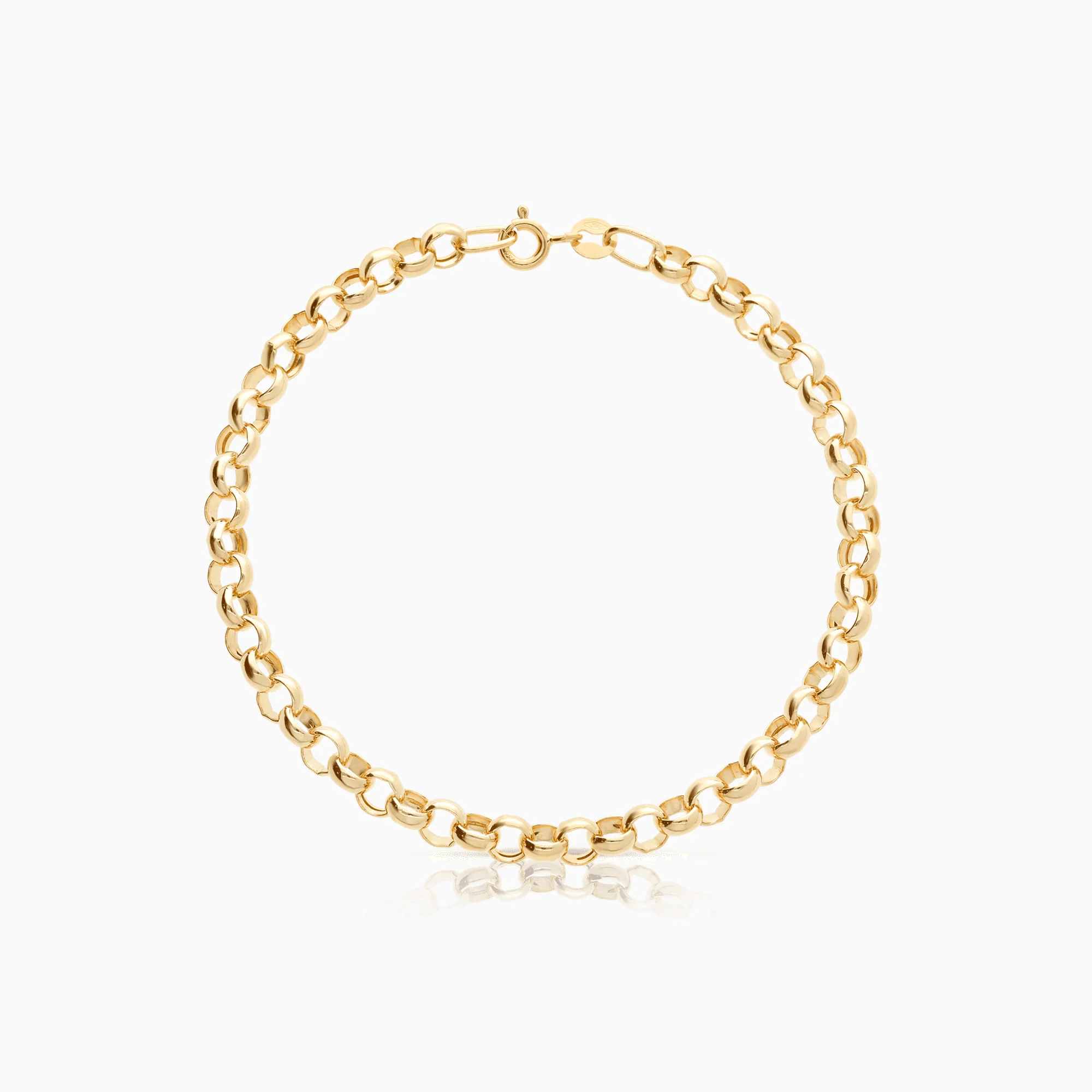 Ball link bracelet 4.02g 18K gold