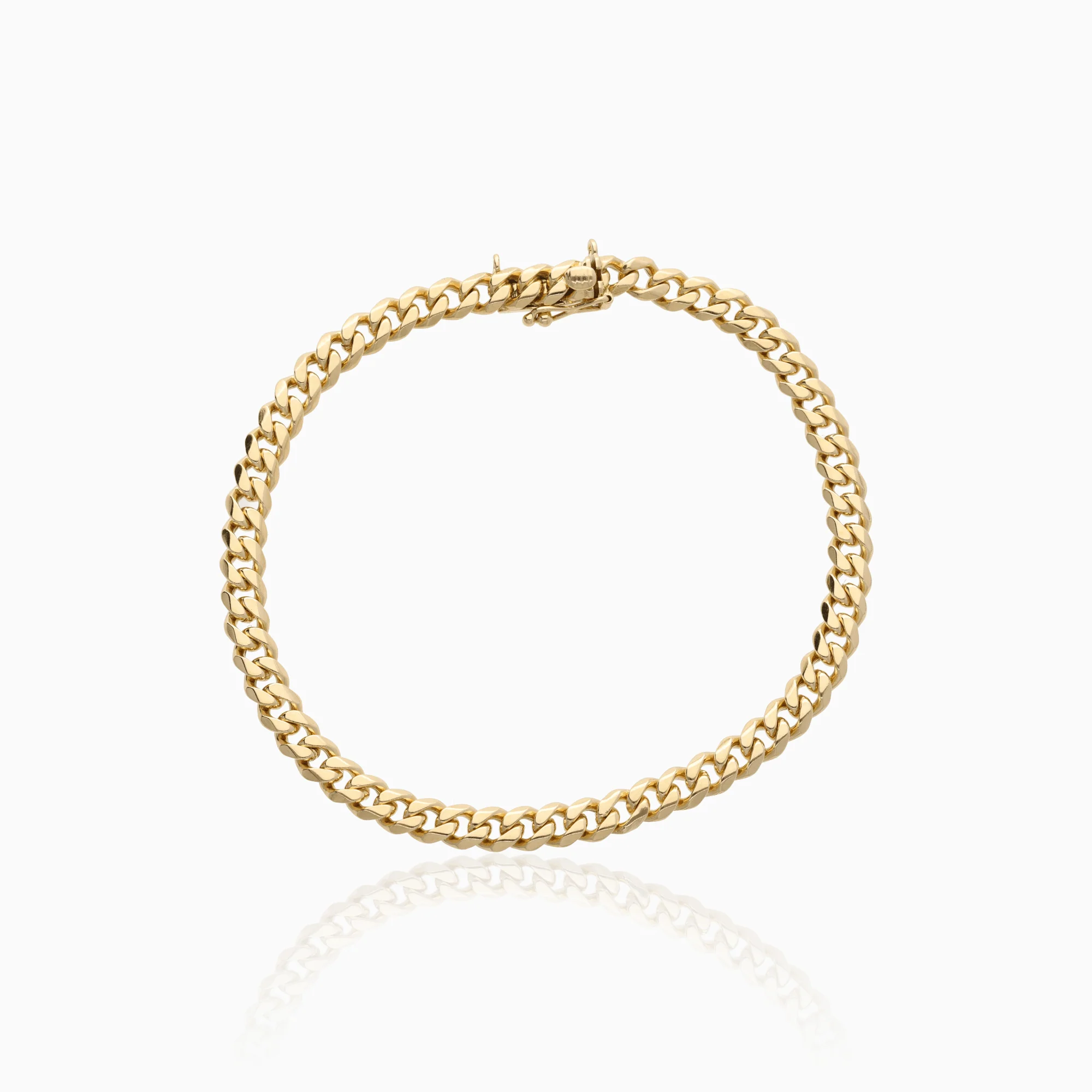 Curb bracelet 12.1g 18K gold
