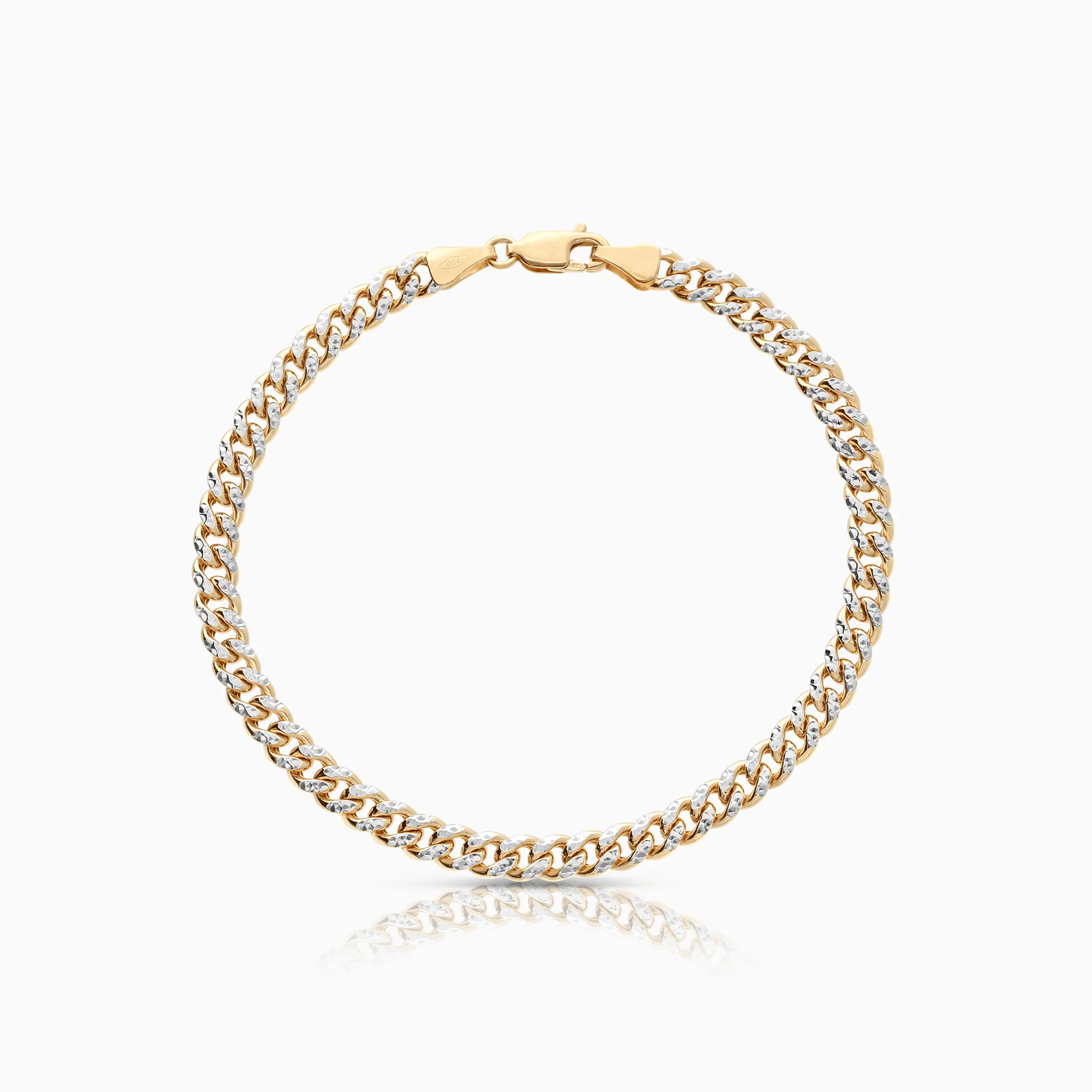 Curb bracelet 7.58g 18K gold