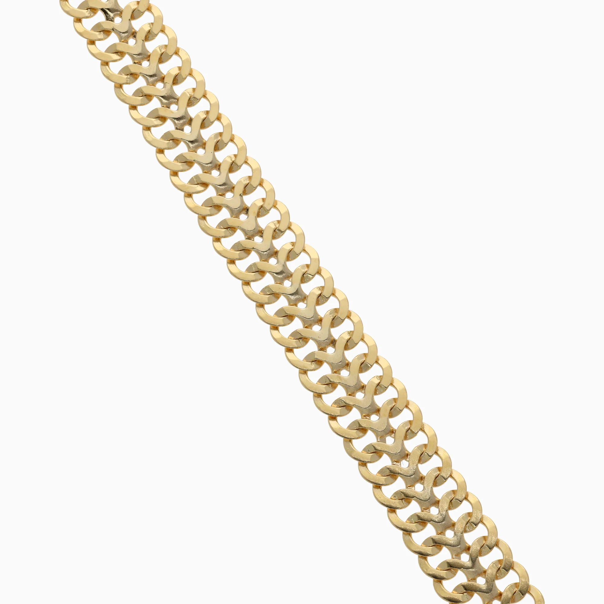 Fox tail bracelet 21.1g 18K