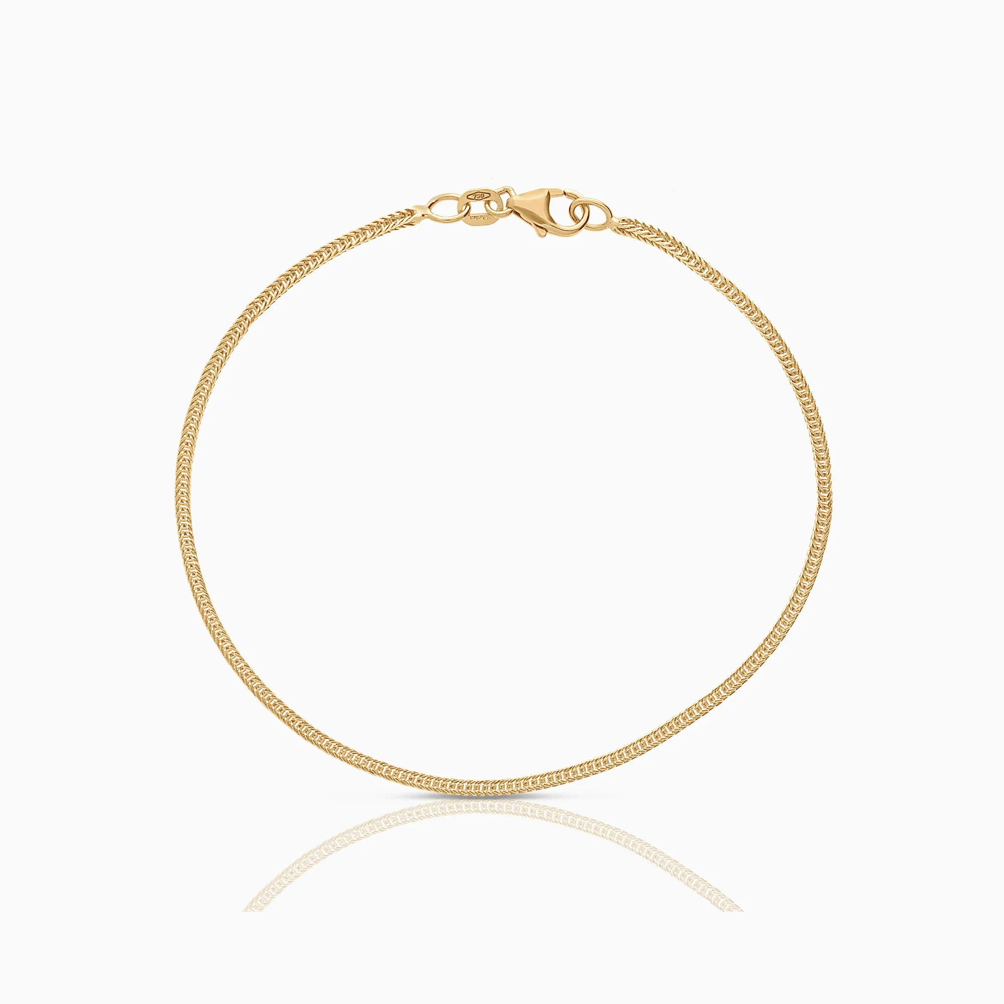 Fox tail bracelet 2.65g 18K gold