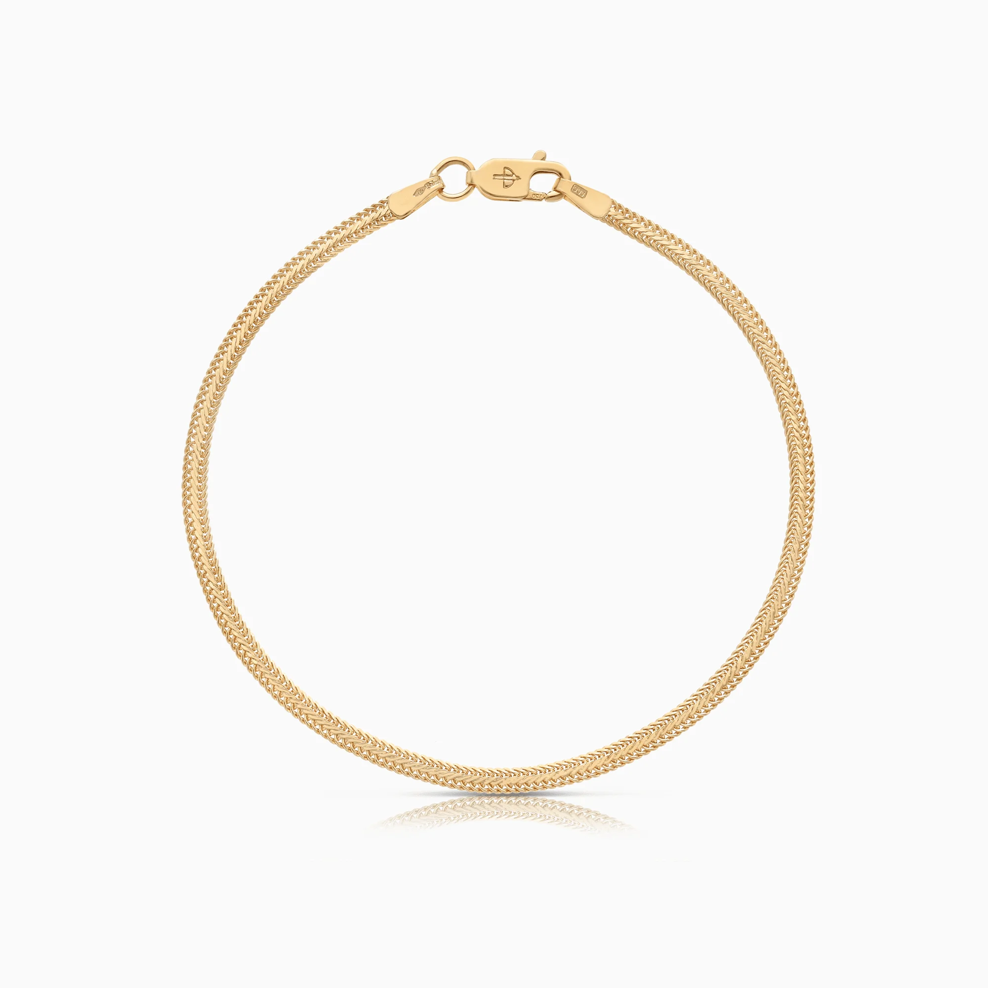 Fox tail bracelet 2.67g 18K gold