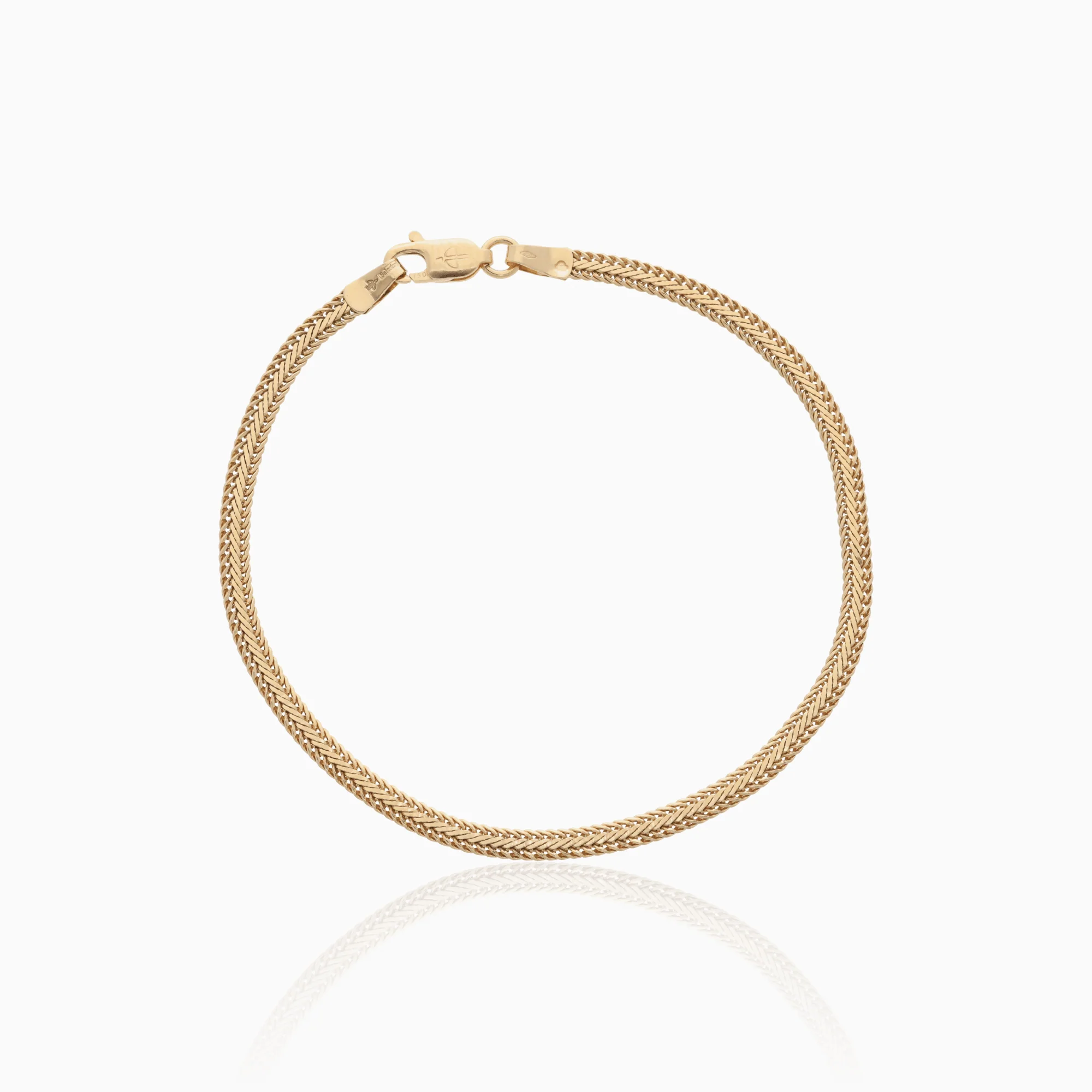 Fox tail bracelet 3.6g 18K gold