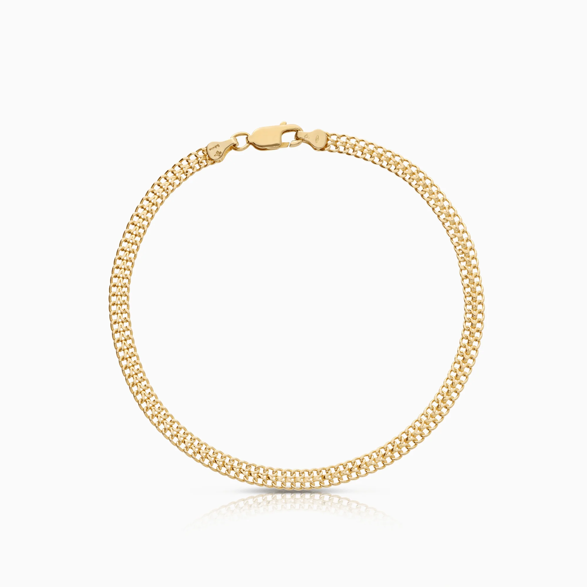 Fox tail bracelet 4.12g 18K gold