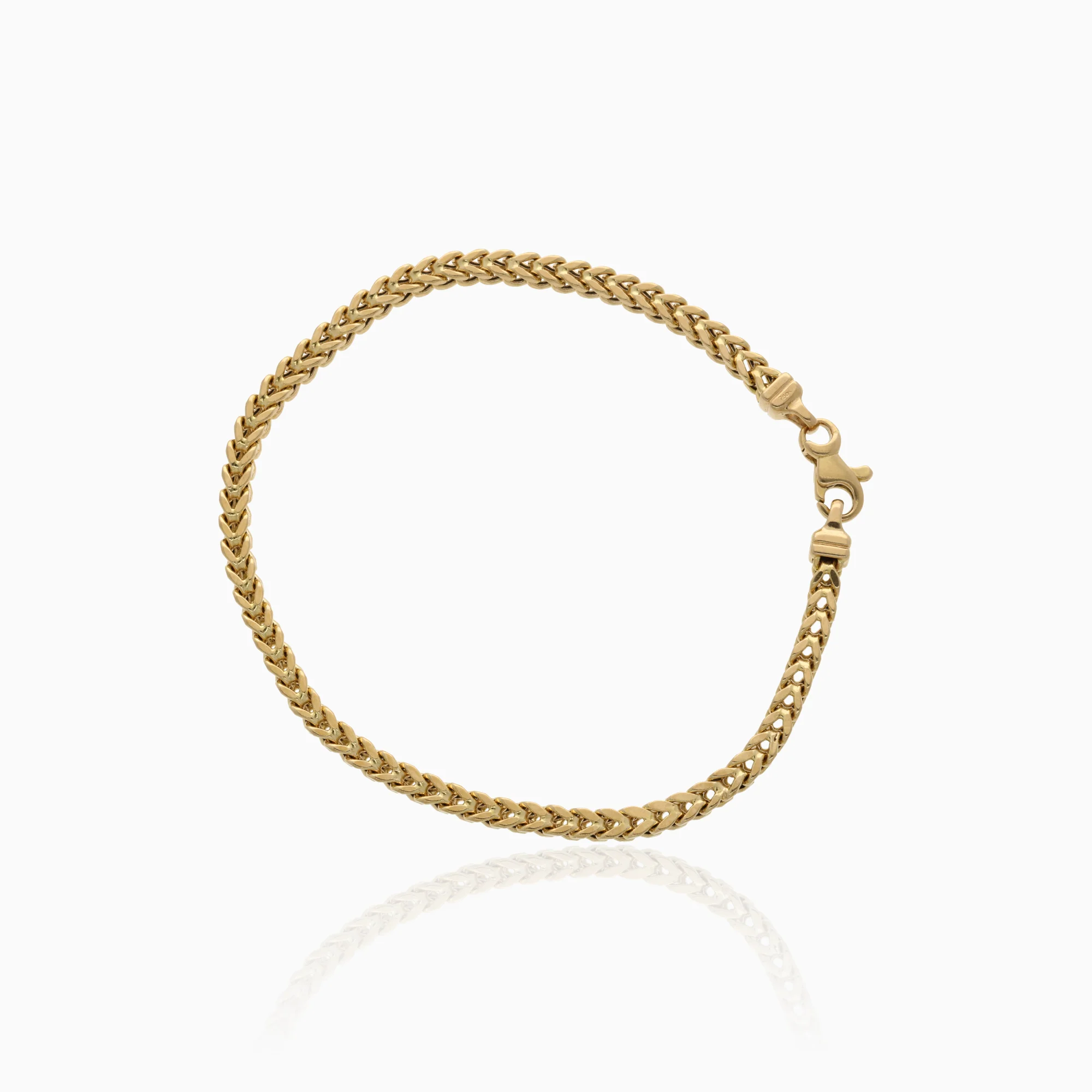 Fox tail bracelet 9.60g 18K