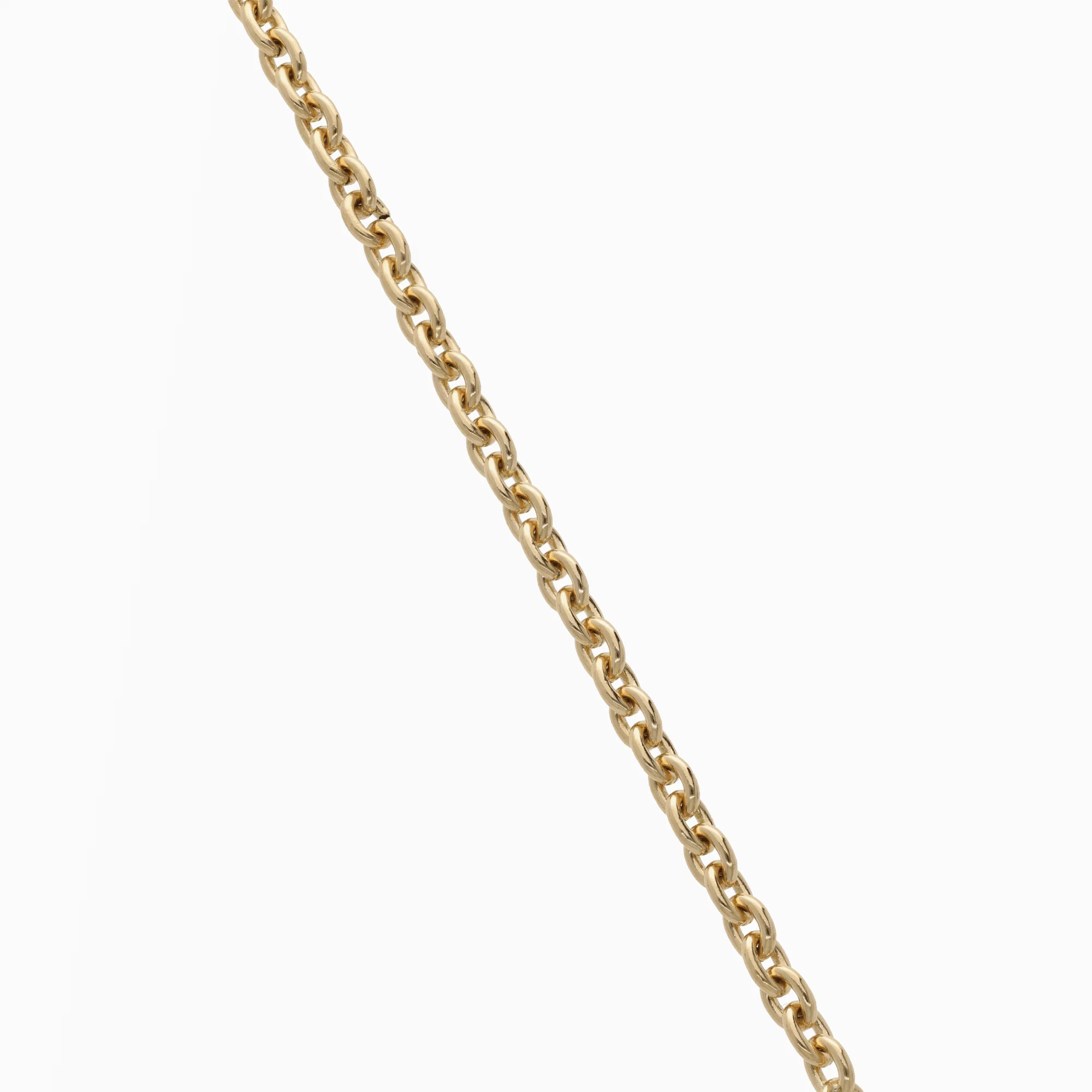 Round cable bracelet 10.6g 18K gold