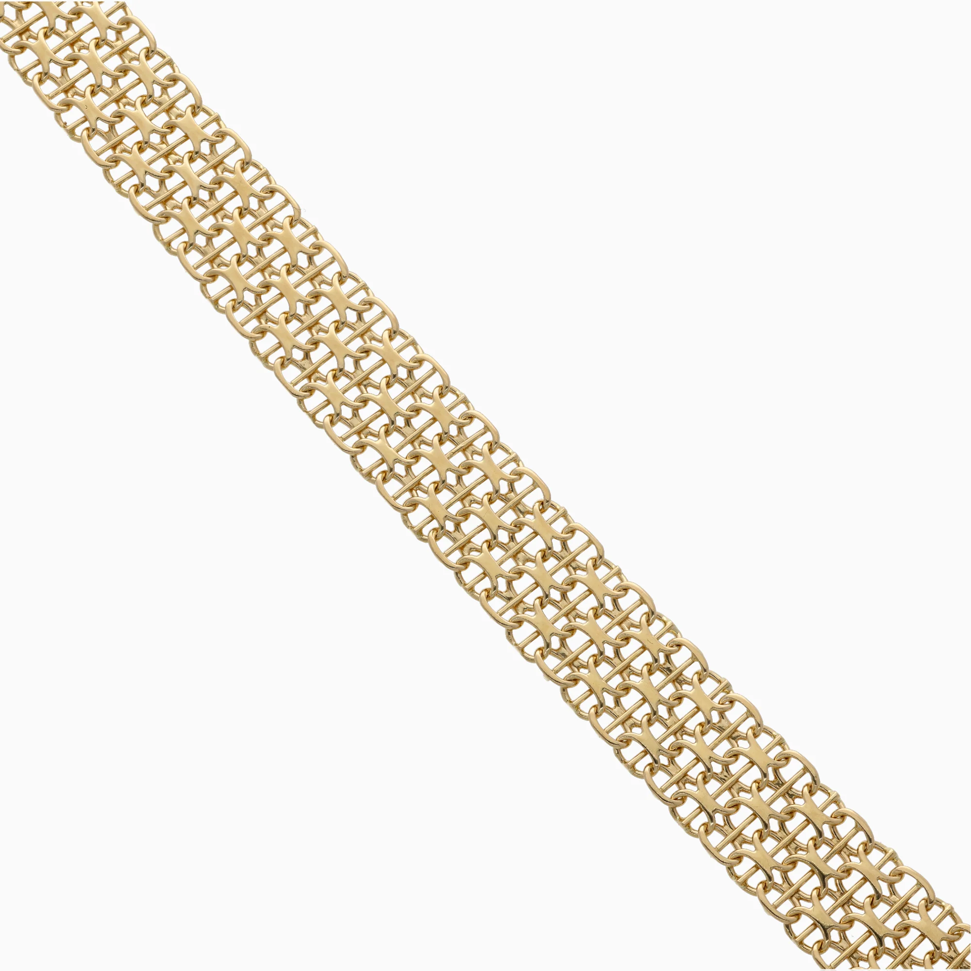 Bracelet X-link 16.0g 18K
