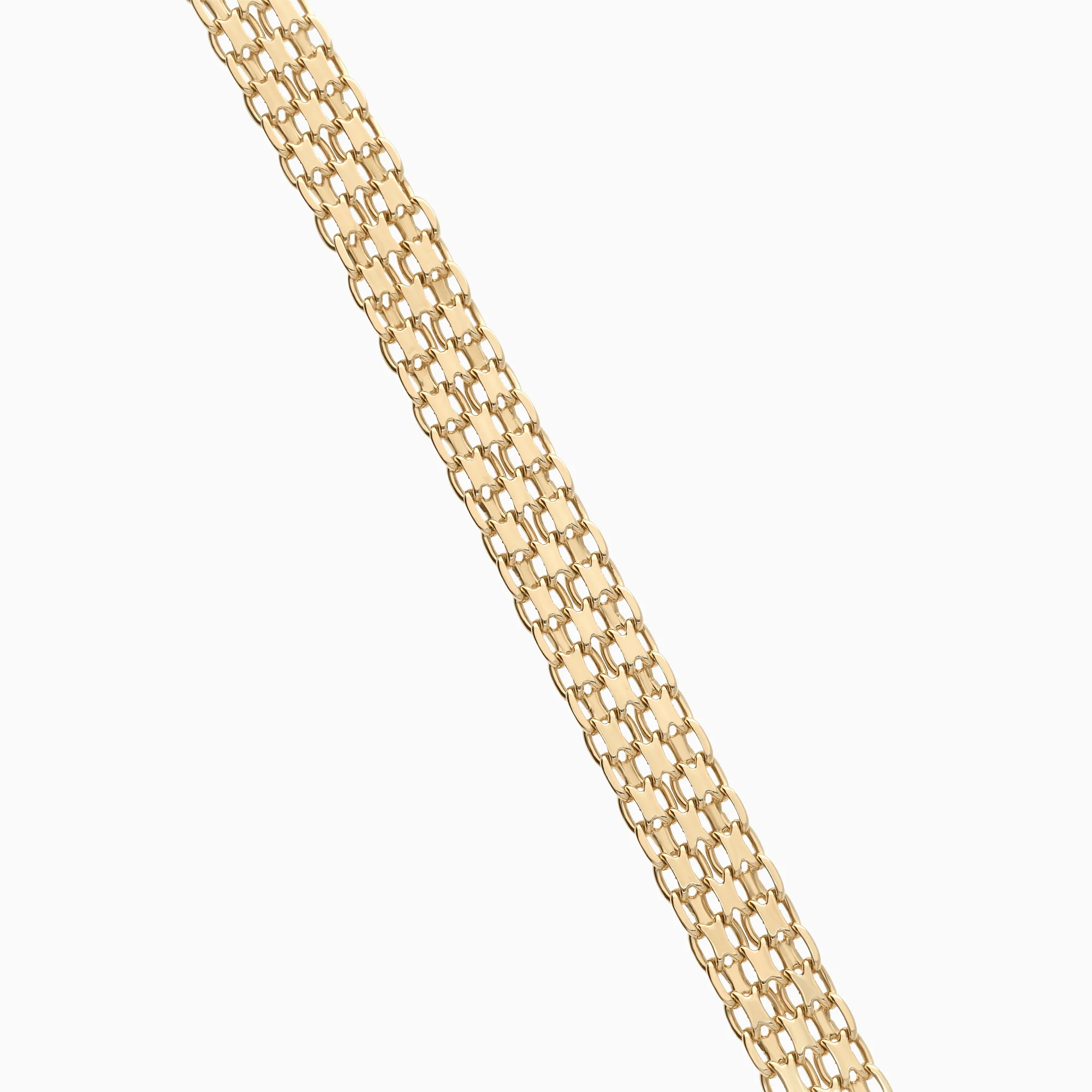 Bracelet x-link 17.94g 18K gold