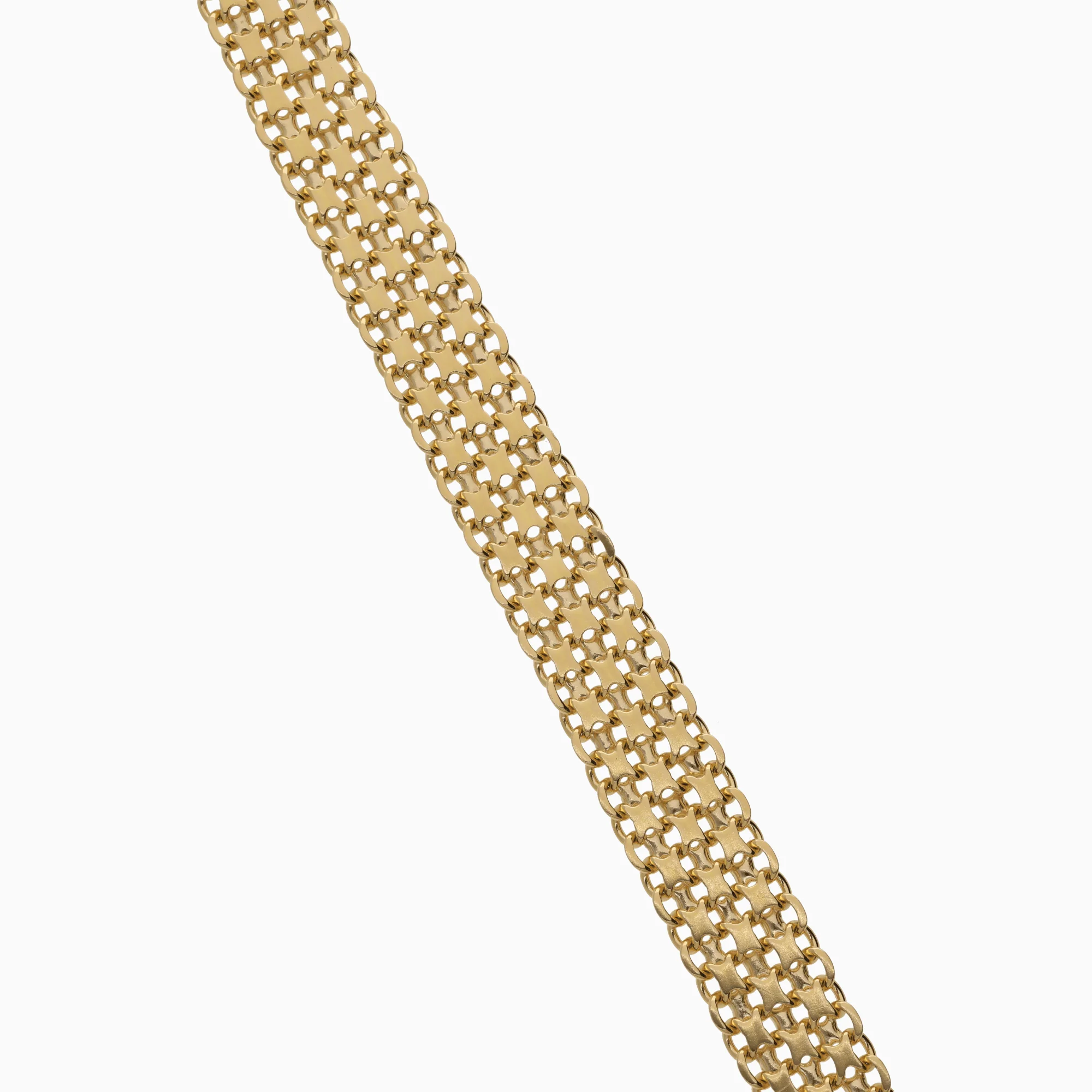 X-link bracelet 17.95g 18K gold
