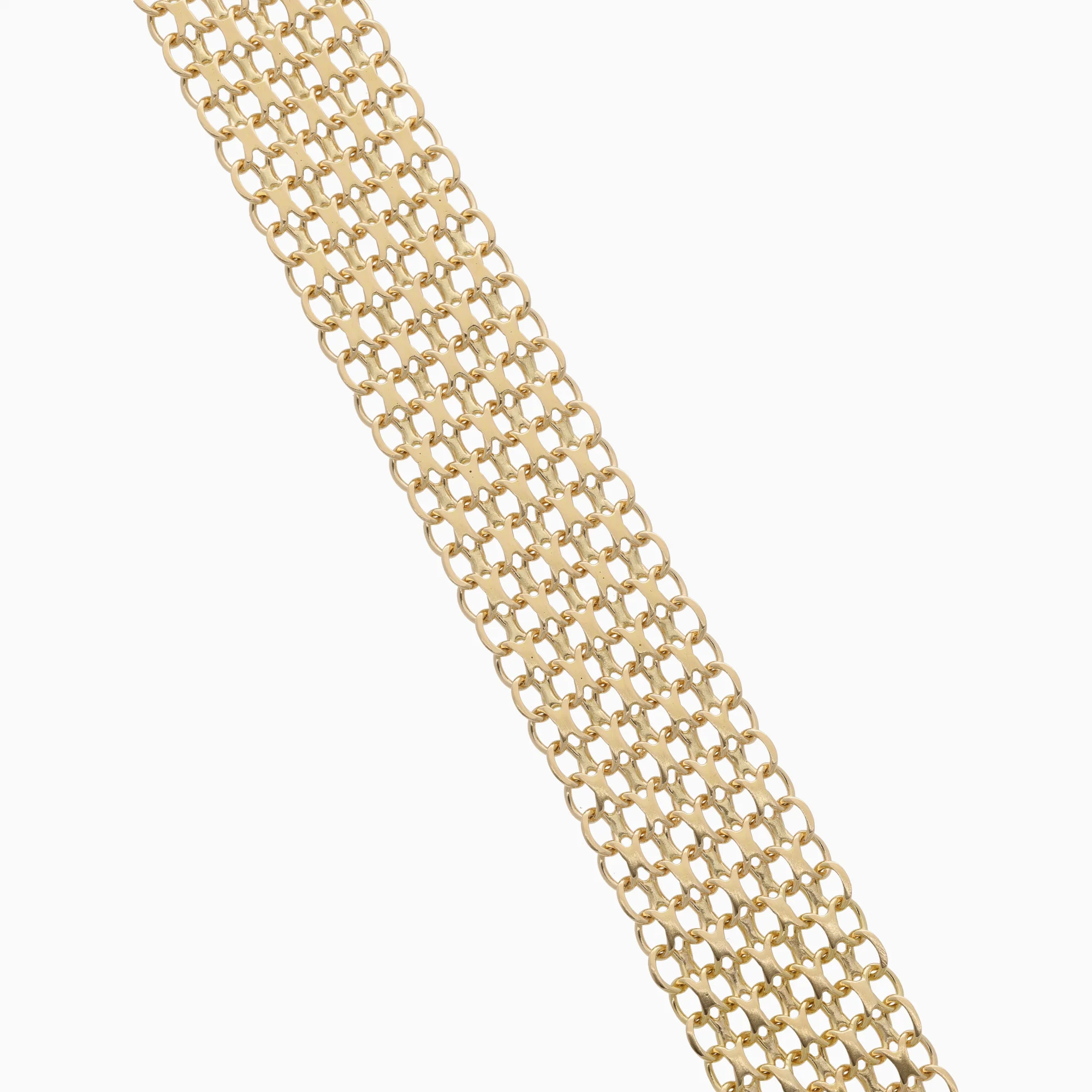 Bracelet x-link 20.95g 18K gold