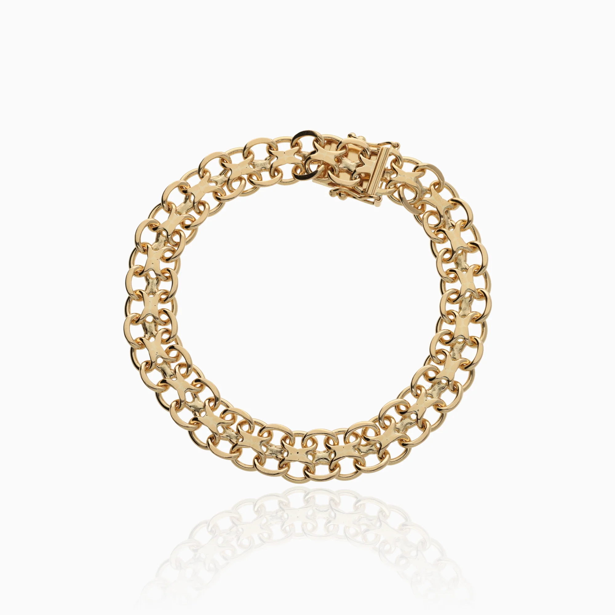 X-link bracelet 21.15g 18K