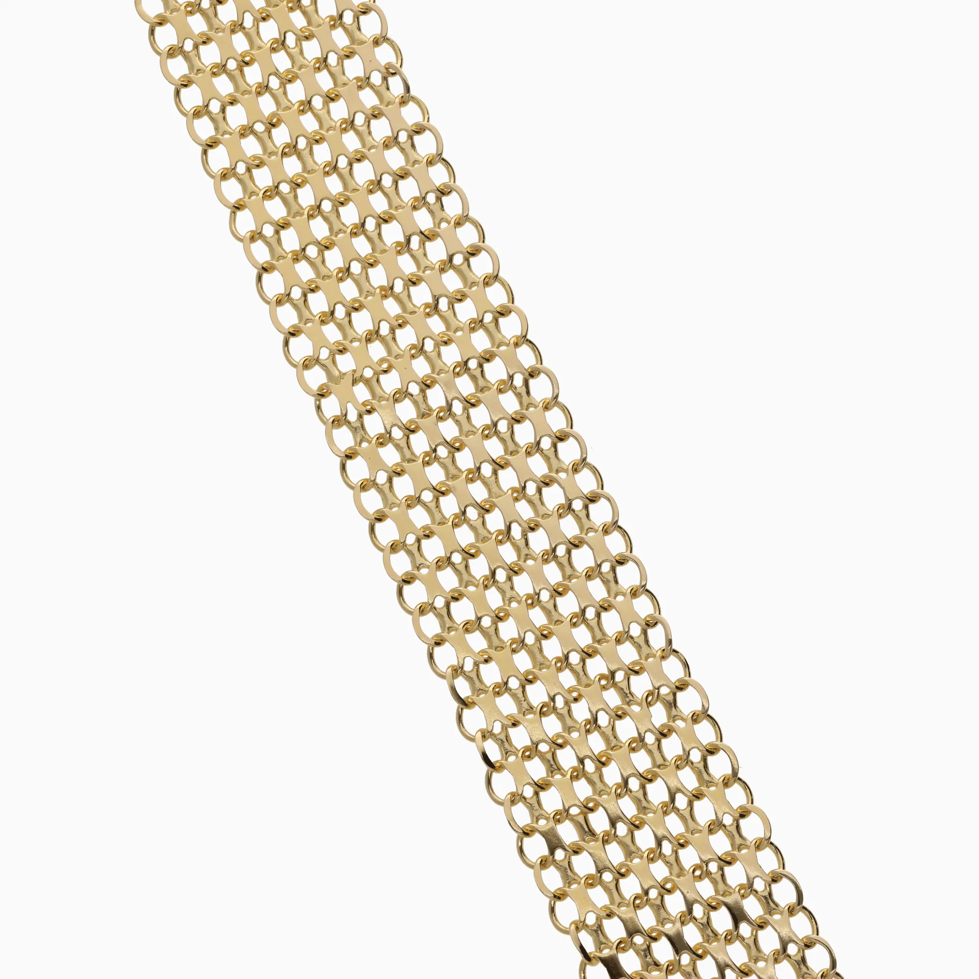 X-Link Bracelet 21.40g 18K Gold