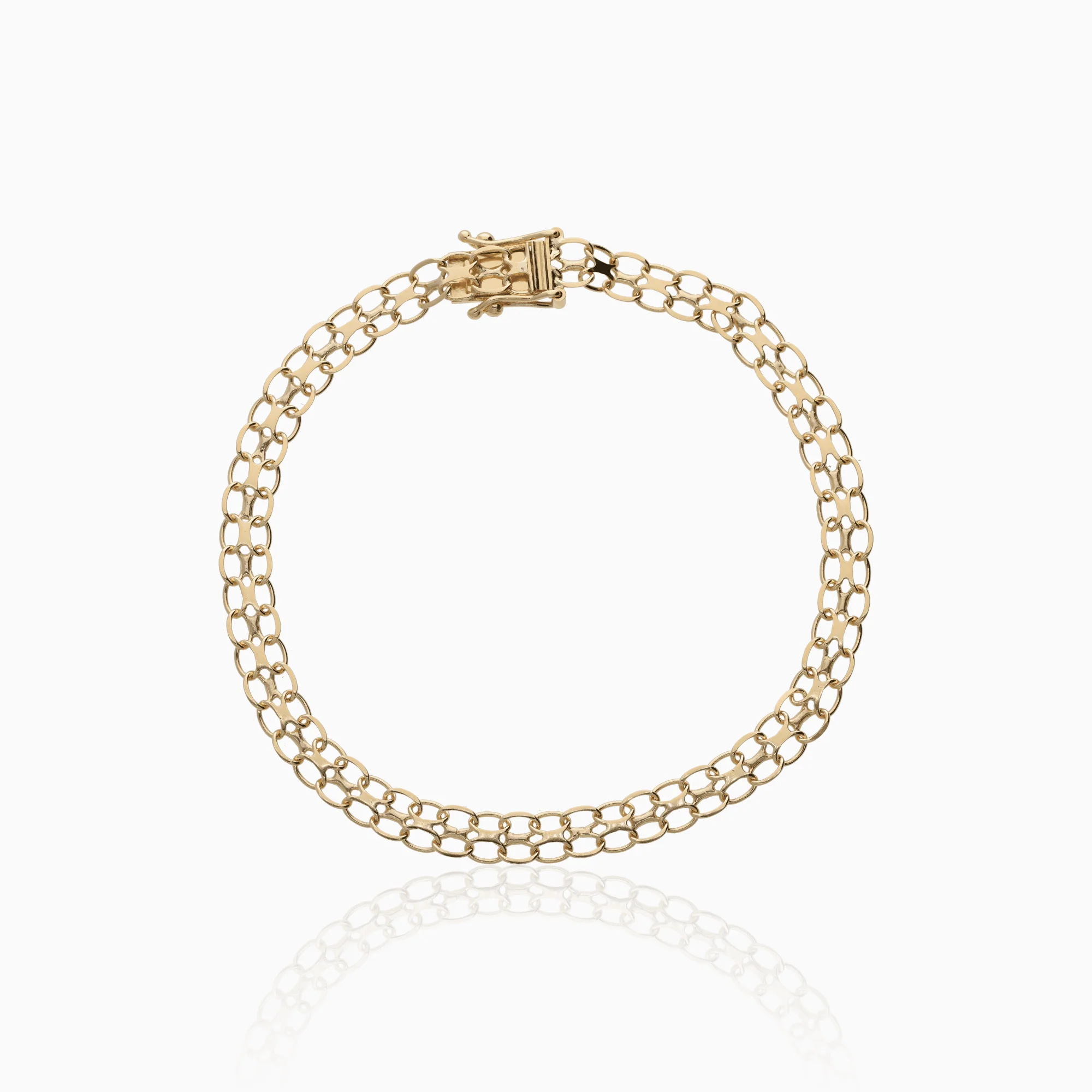 X-link bracelet 4.30g 18K gold