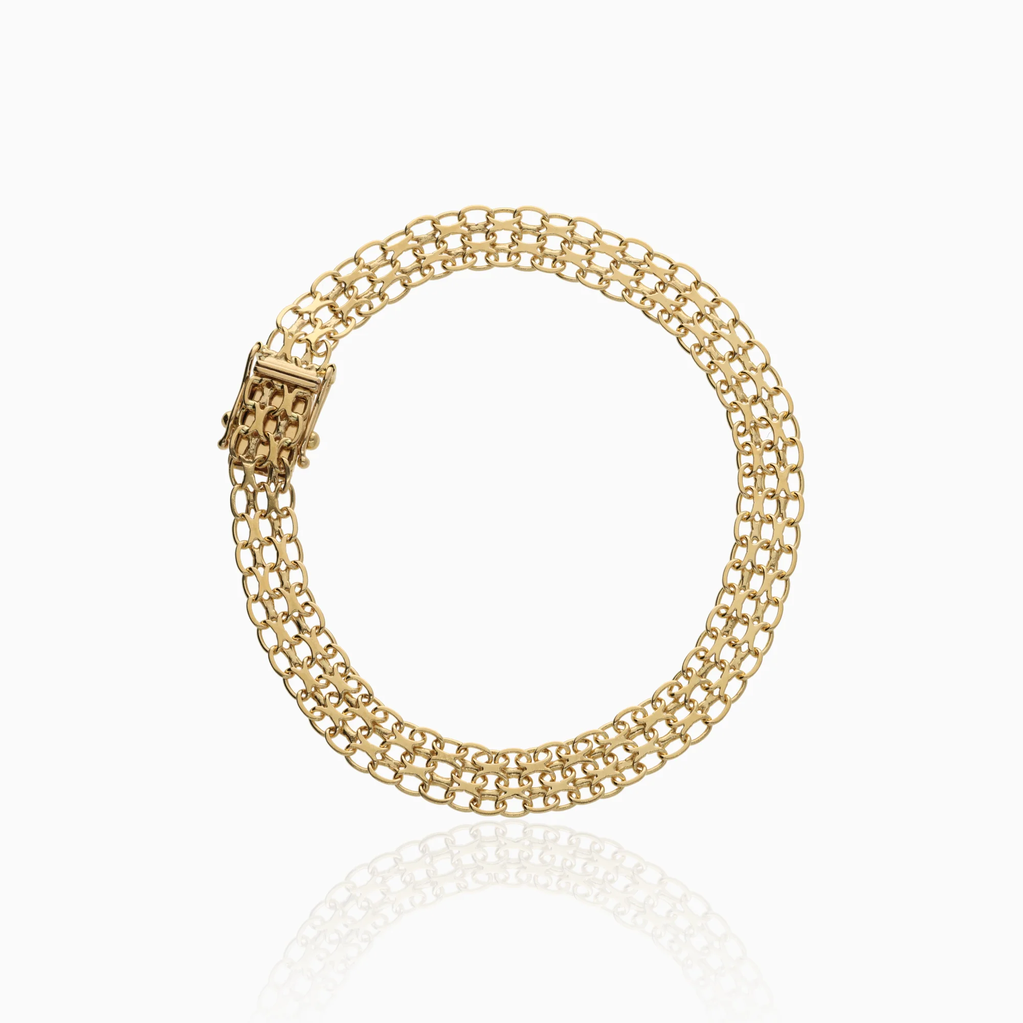 X-link bracelet 7.50g 18K gold