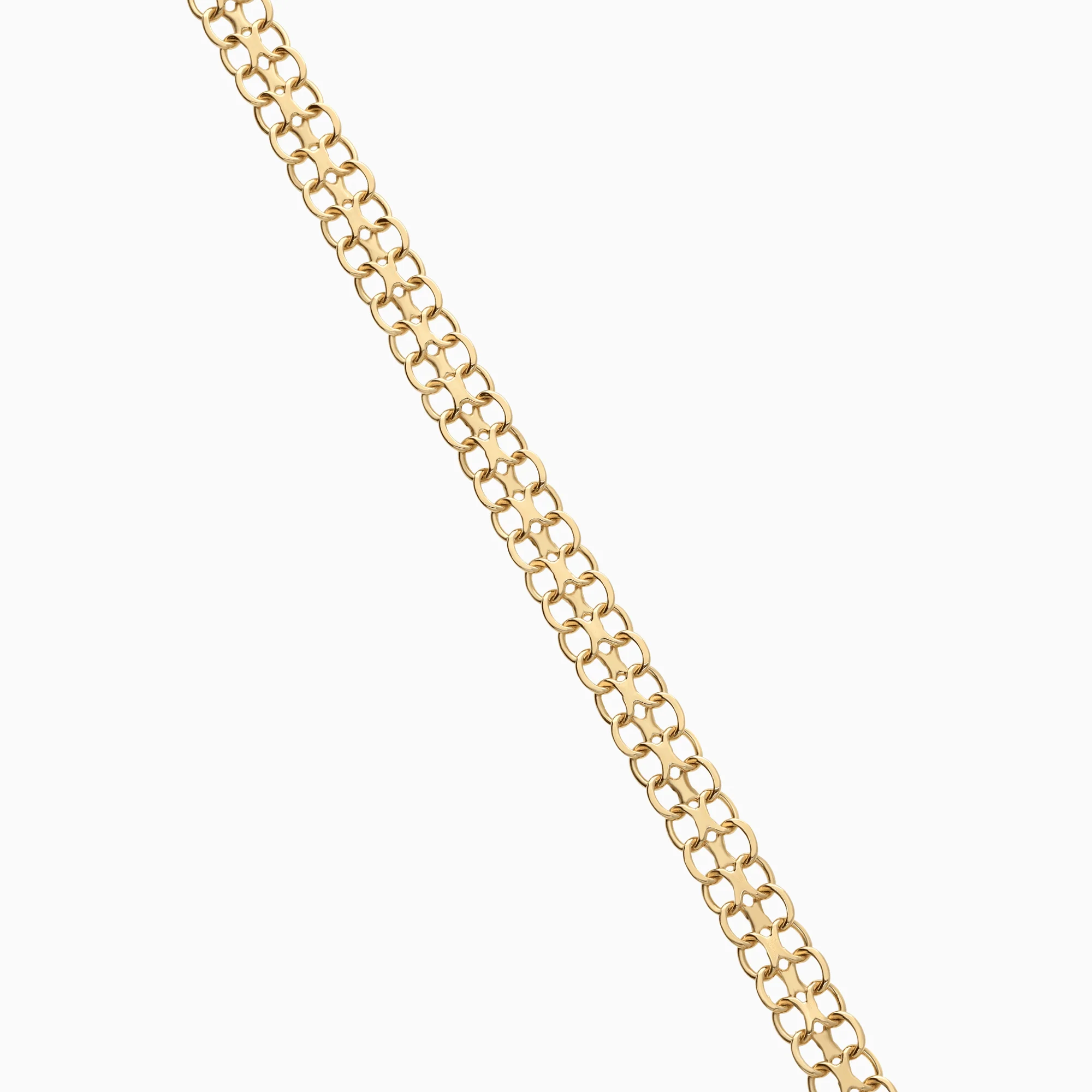 Bracelet X-link 8.0g 18K gold