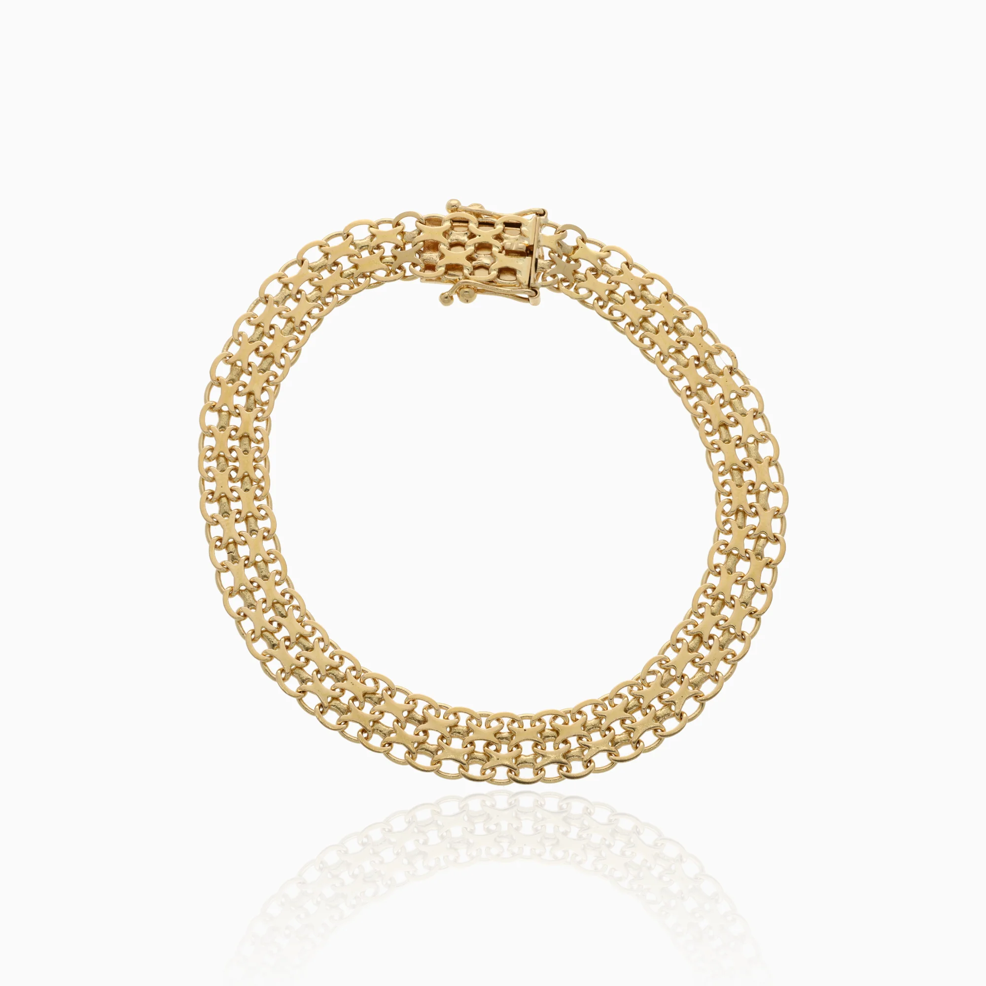 X-link bracelet 9.60g 18K