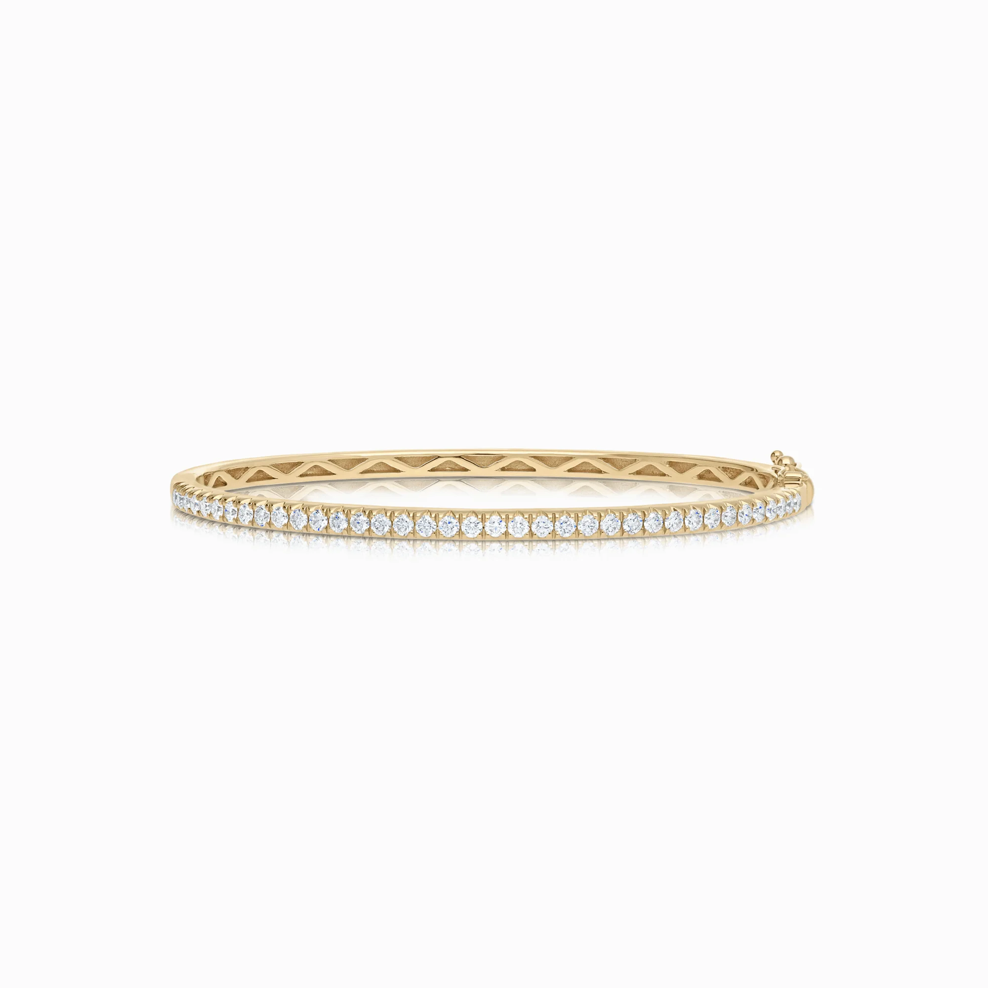Bangle with Diamonds 1.11ct 18K Gold