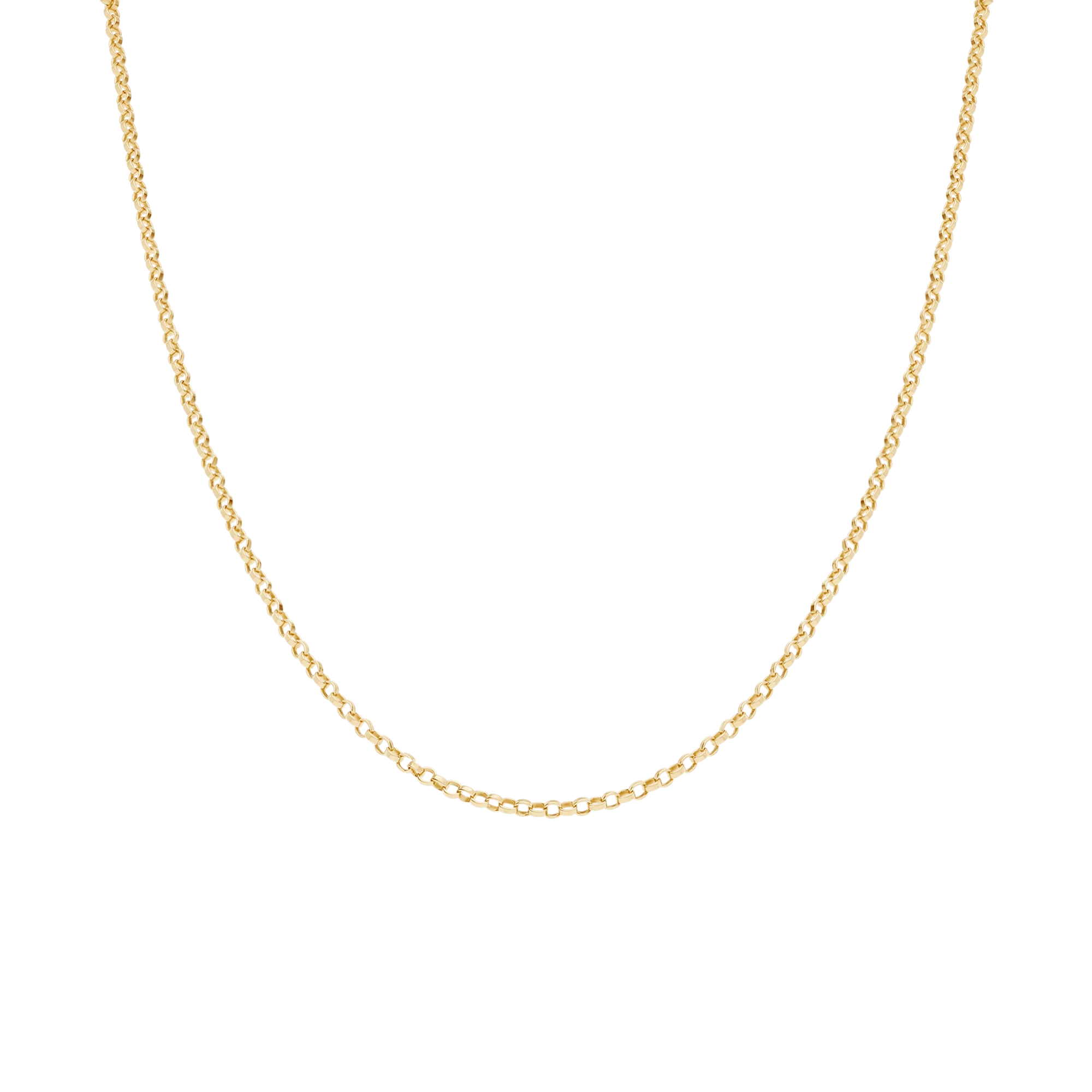 Bead chain 46cm 18K gold - Image 2