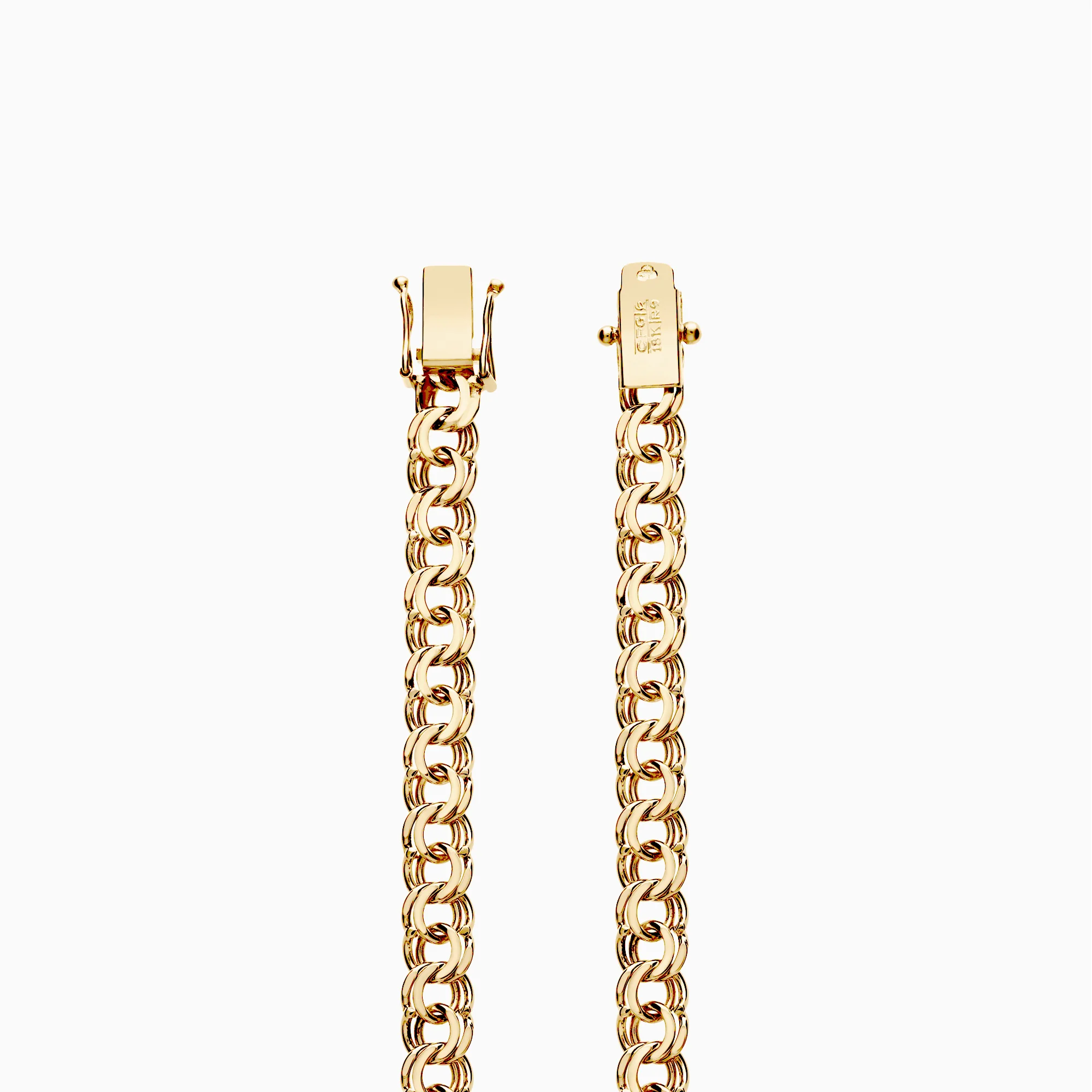 Bismarck bracelet 11.40g 18K gold - Image 3