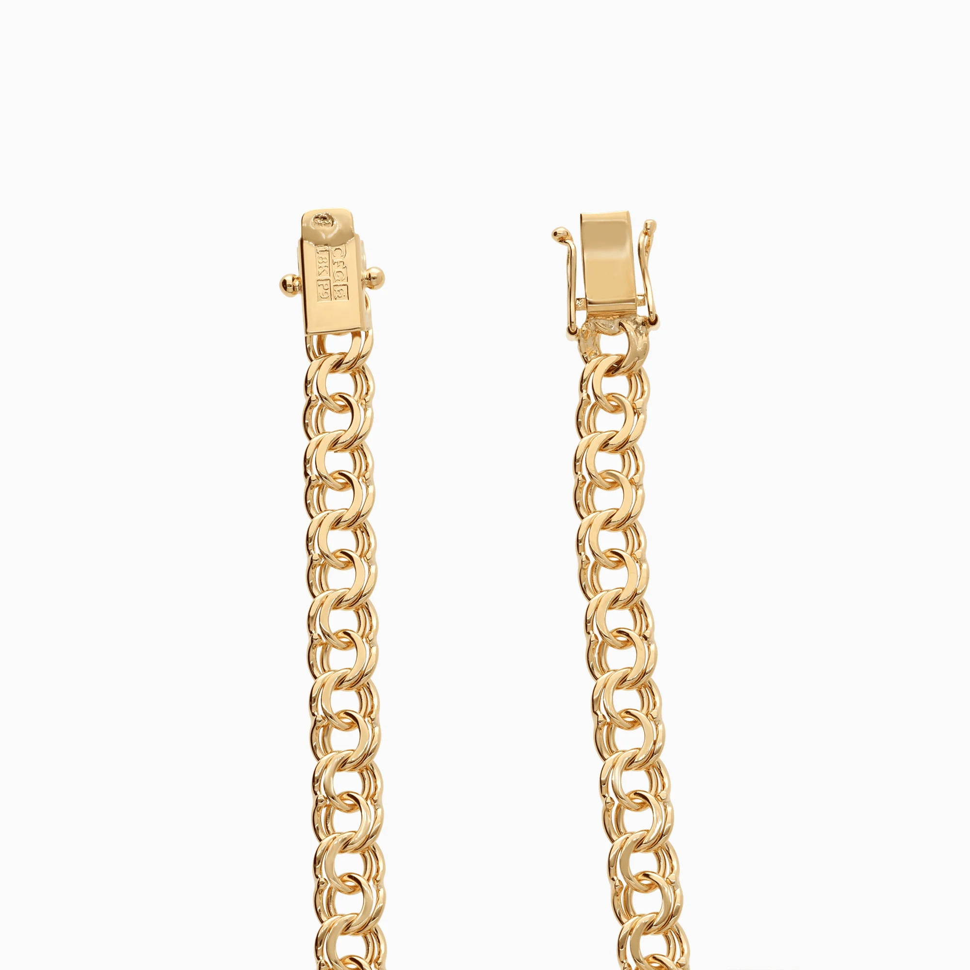 Bismarck bracelet 11.82g 18K gold - Image 2