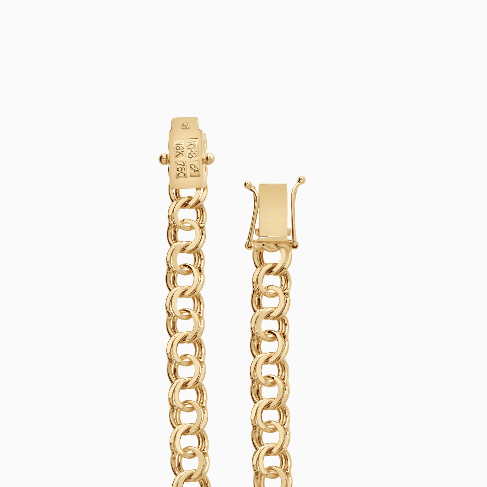 Bismarck bracelet 12.16g 18K gold - Image 2