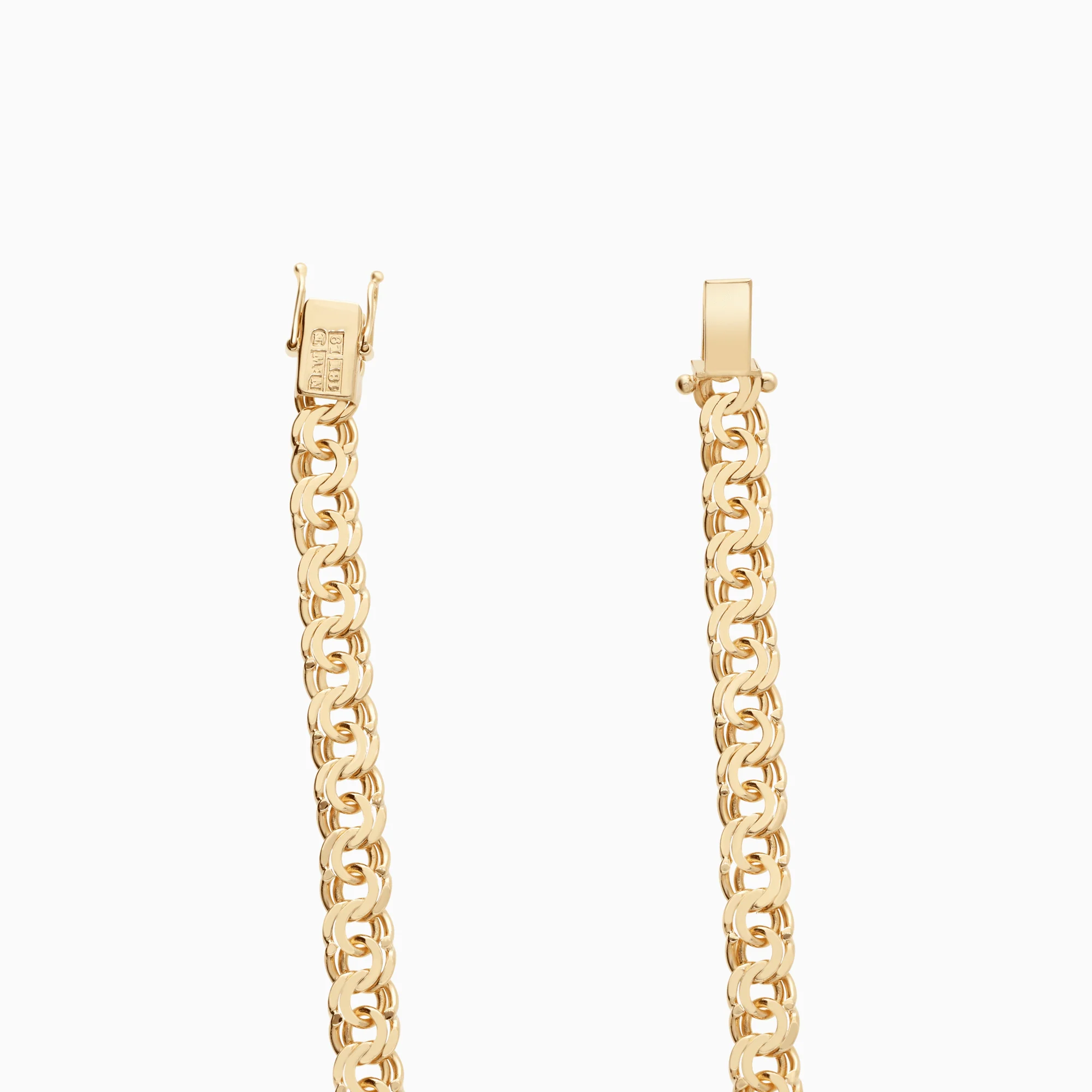 Bismarck bracelet 12.26g 18K gold - Image 2