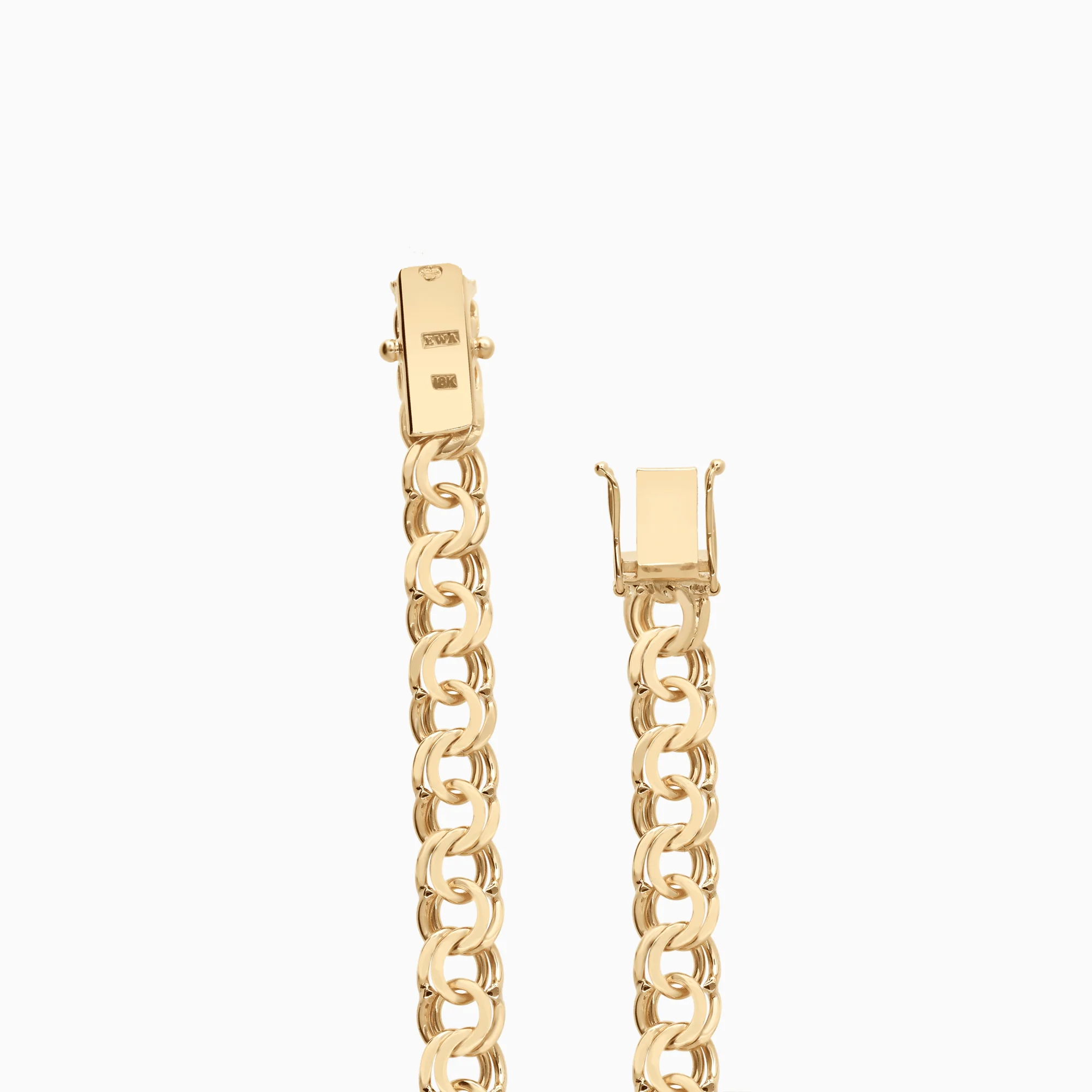Bismarck bracelet 12.78g 18K gold - Image 2