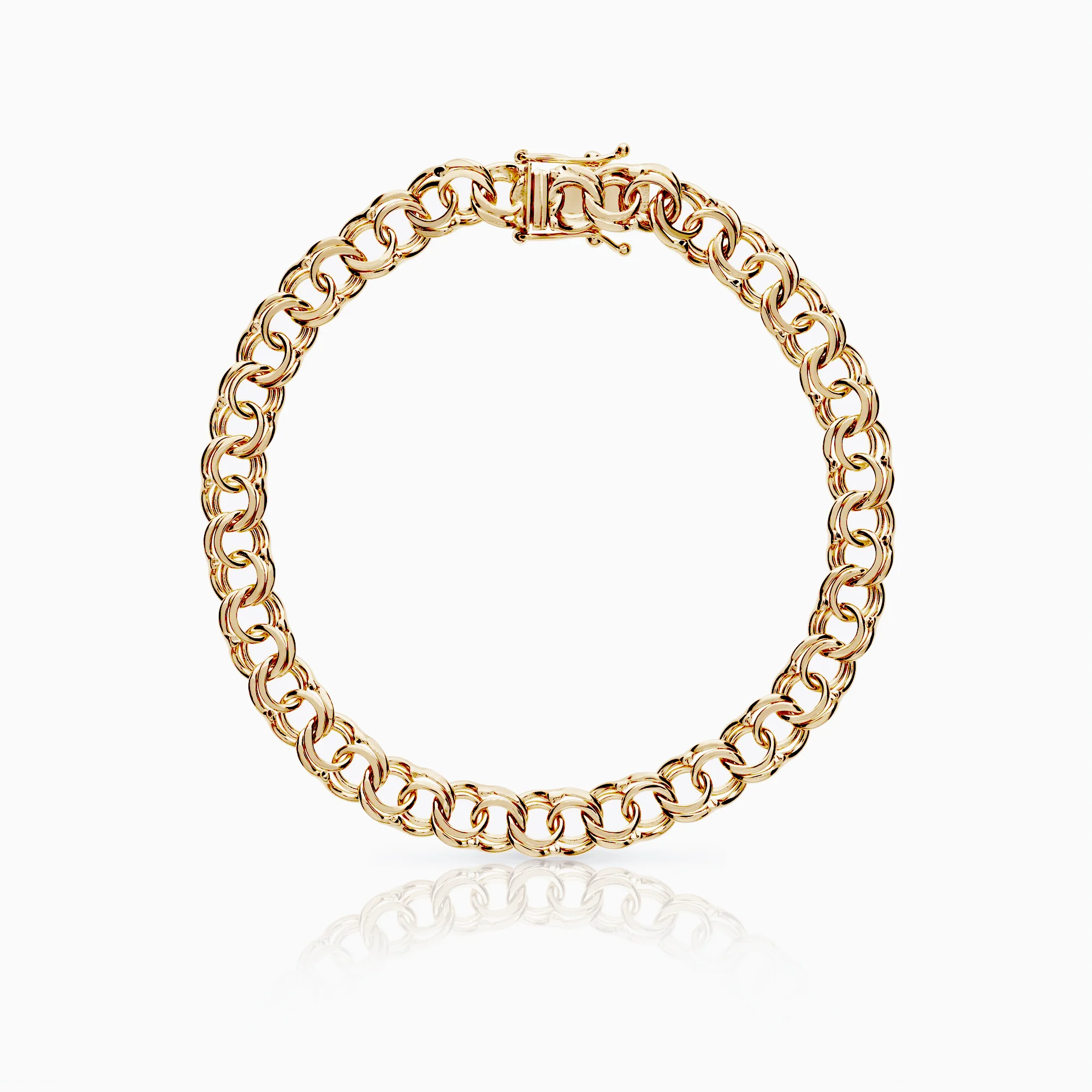 Bismarck Bracelet 12.90g 18K Gold