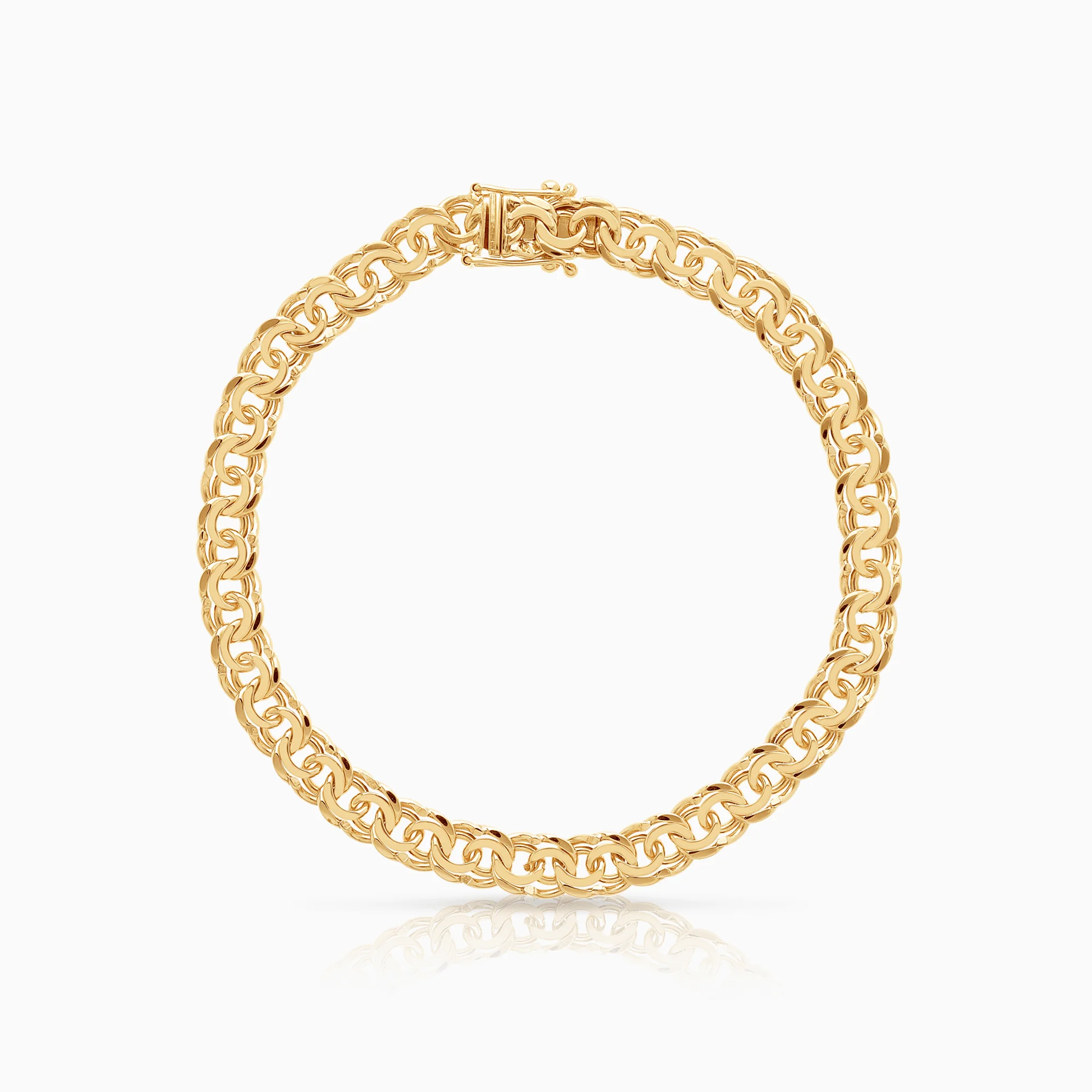 Bismarck bracelet 12.95g 18K gold
