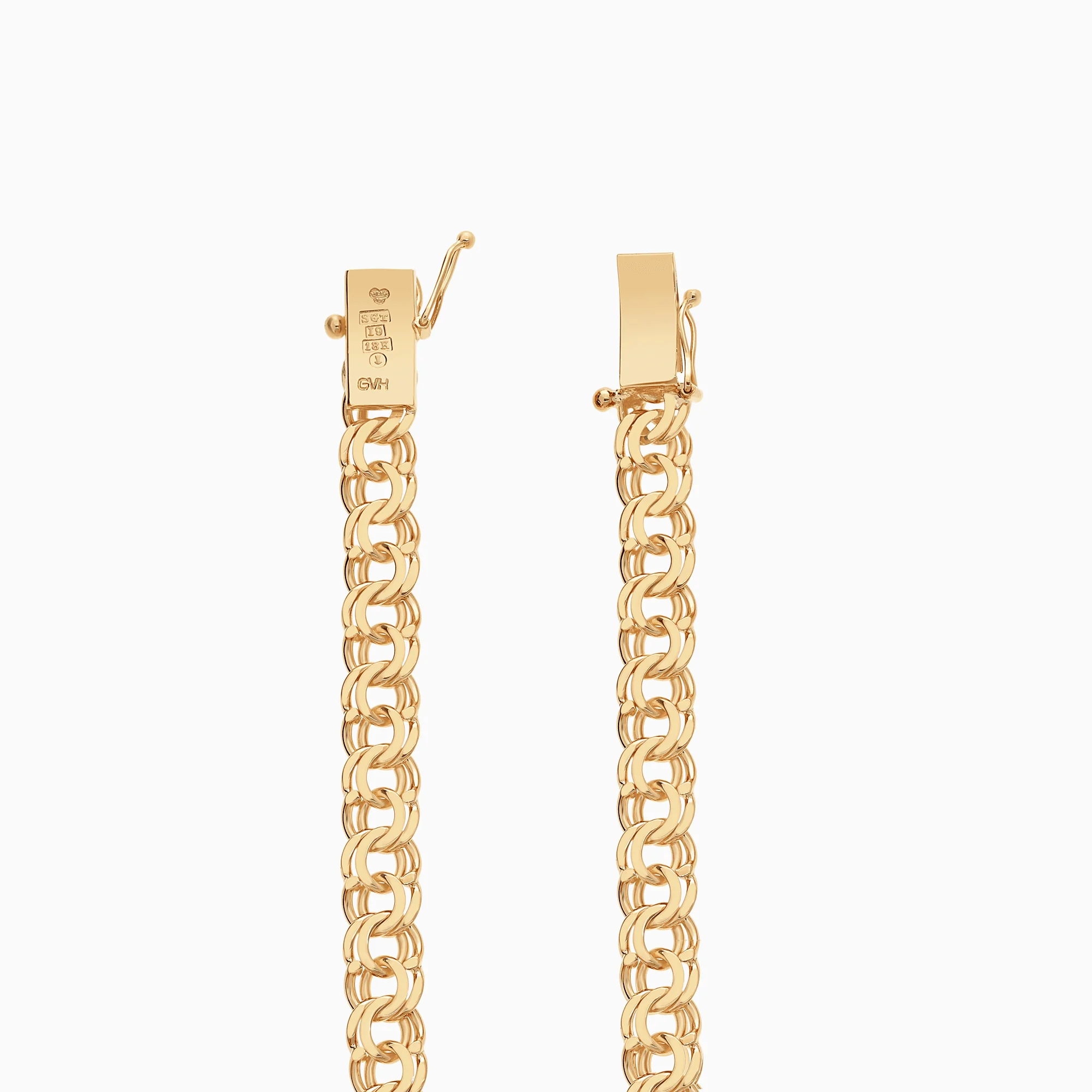 Bismarck bracelet 12.95g 18K gold - Image 2
