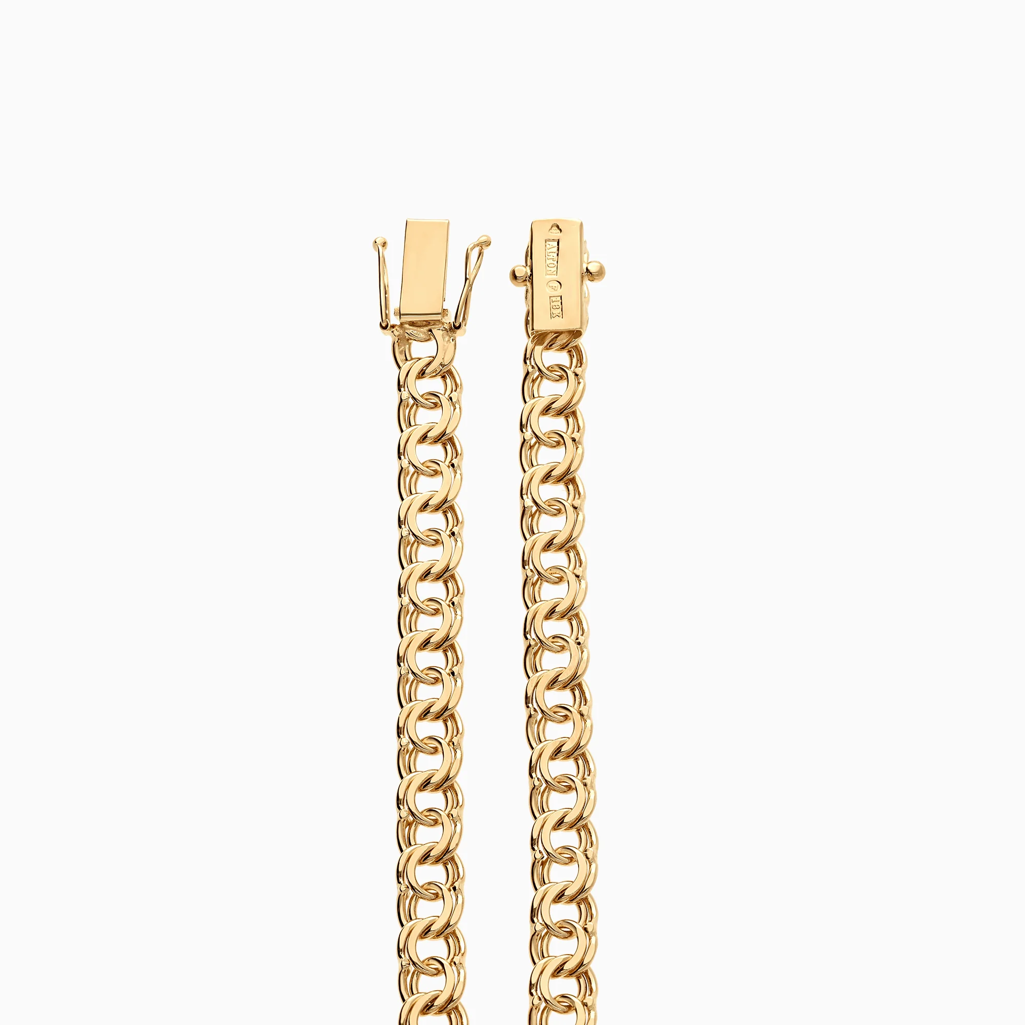 Bismarck bracelet 13.68g 18K gold - Image 2