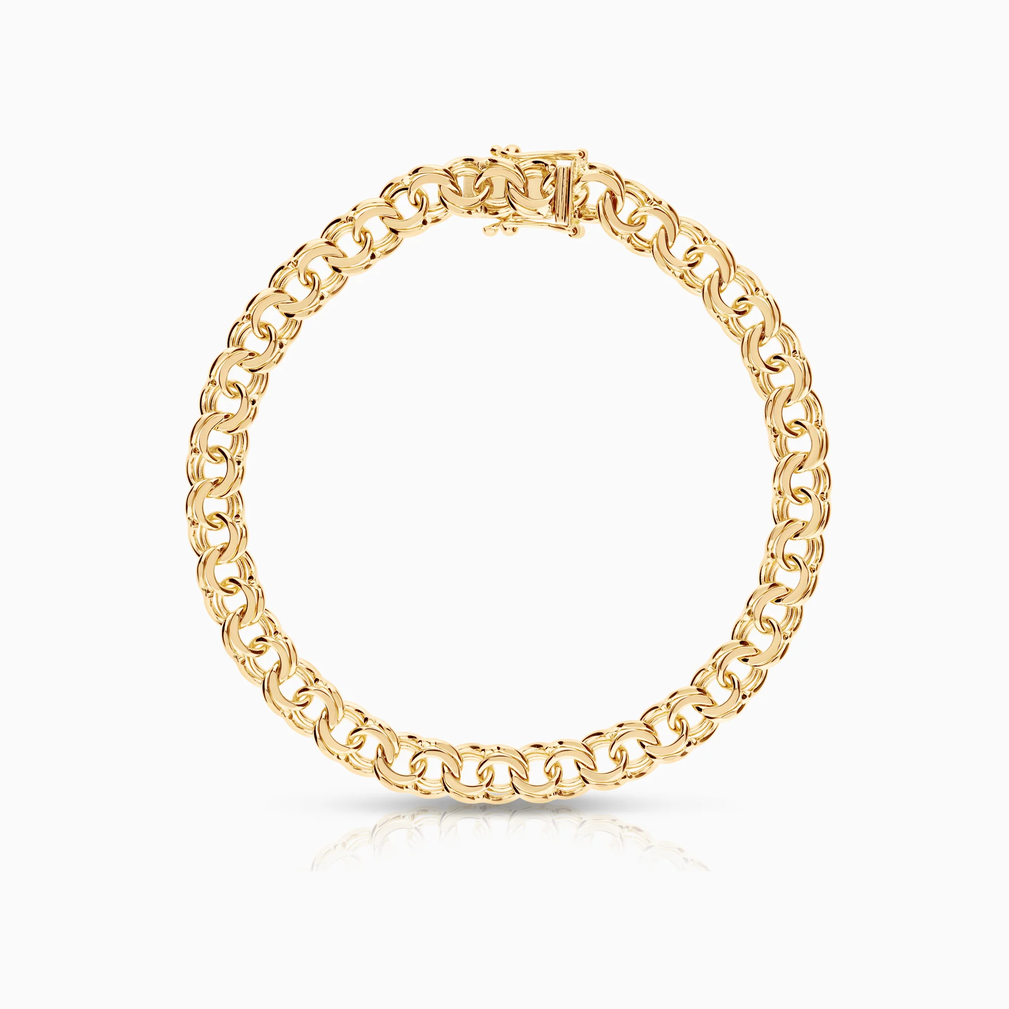 Bismarck bracelet 14.16g 18K gold