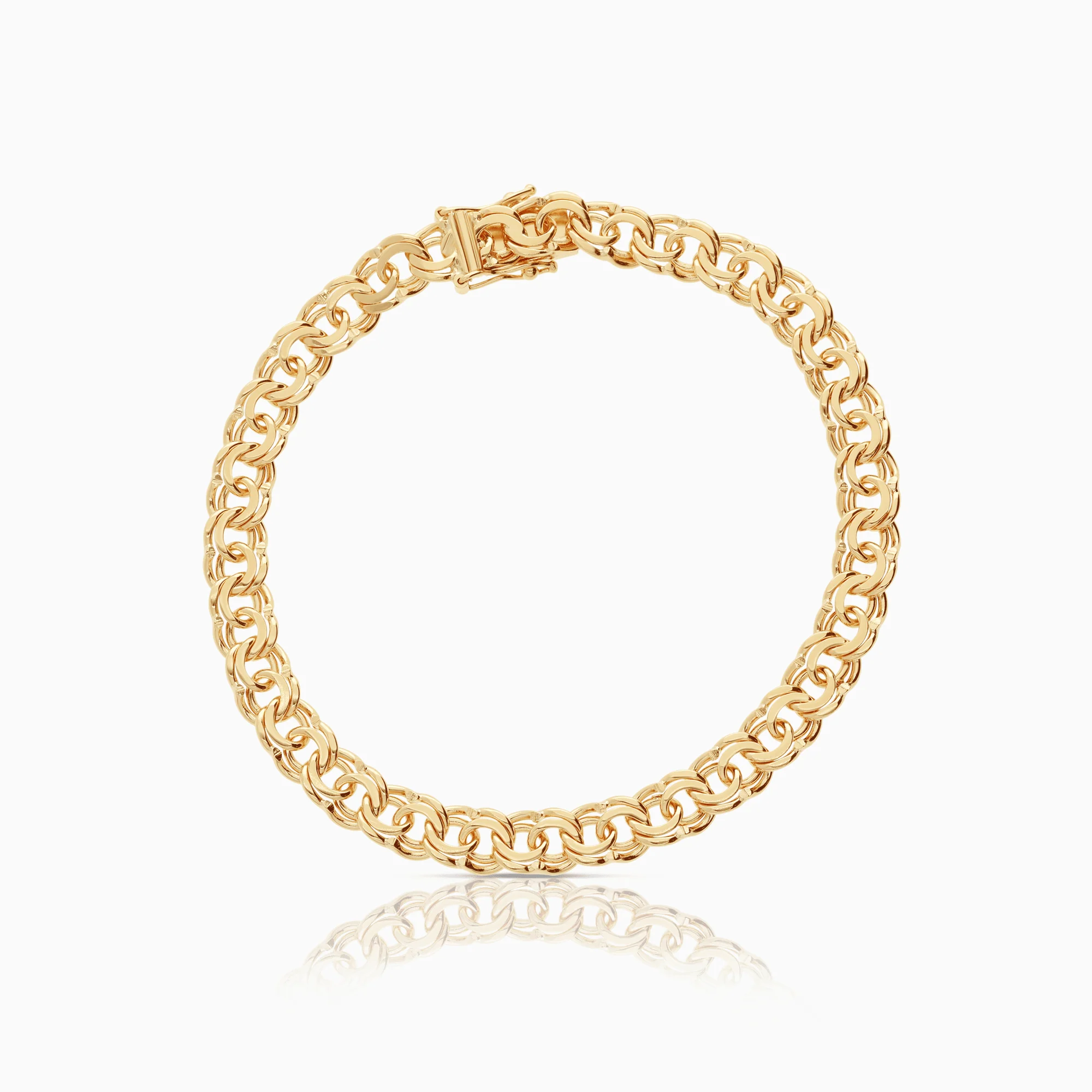 Bismarck bracelet 14.12g 18K gold