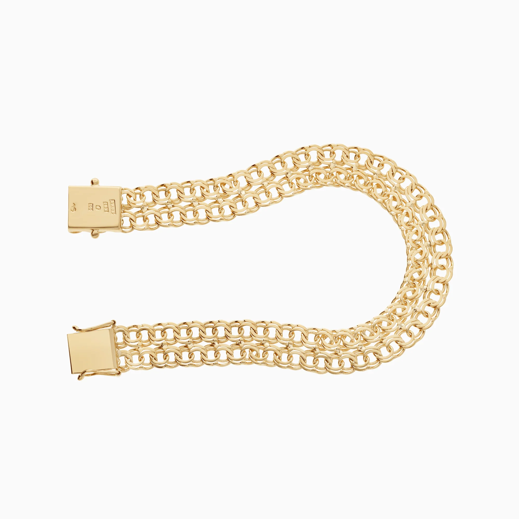 Bismarck bracelet 14.28g 18K gold - Image 2