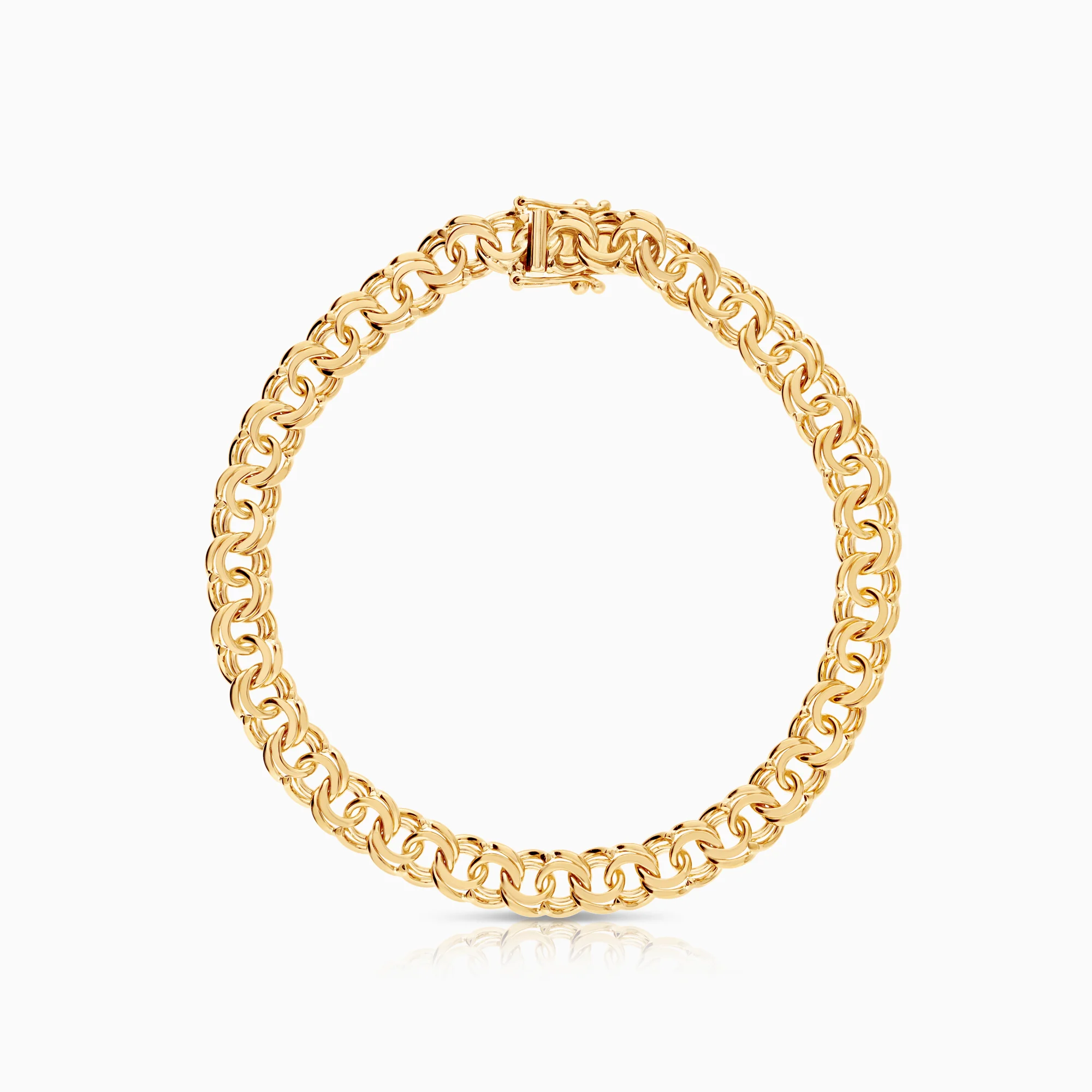 Bismarck bracelet 15.38g 18K gold