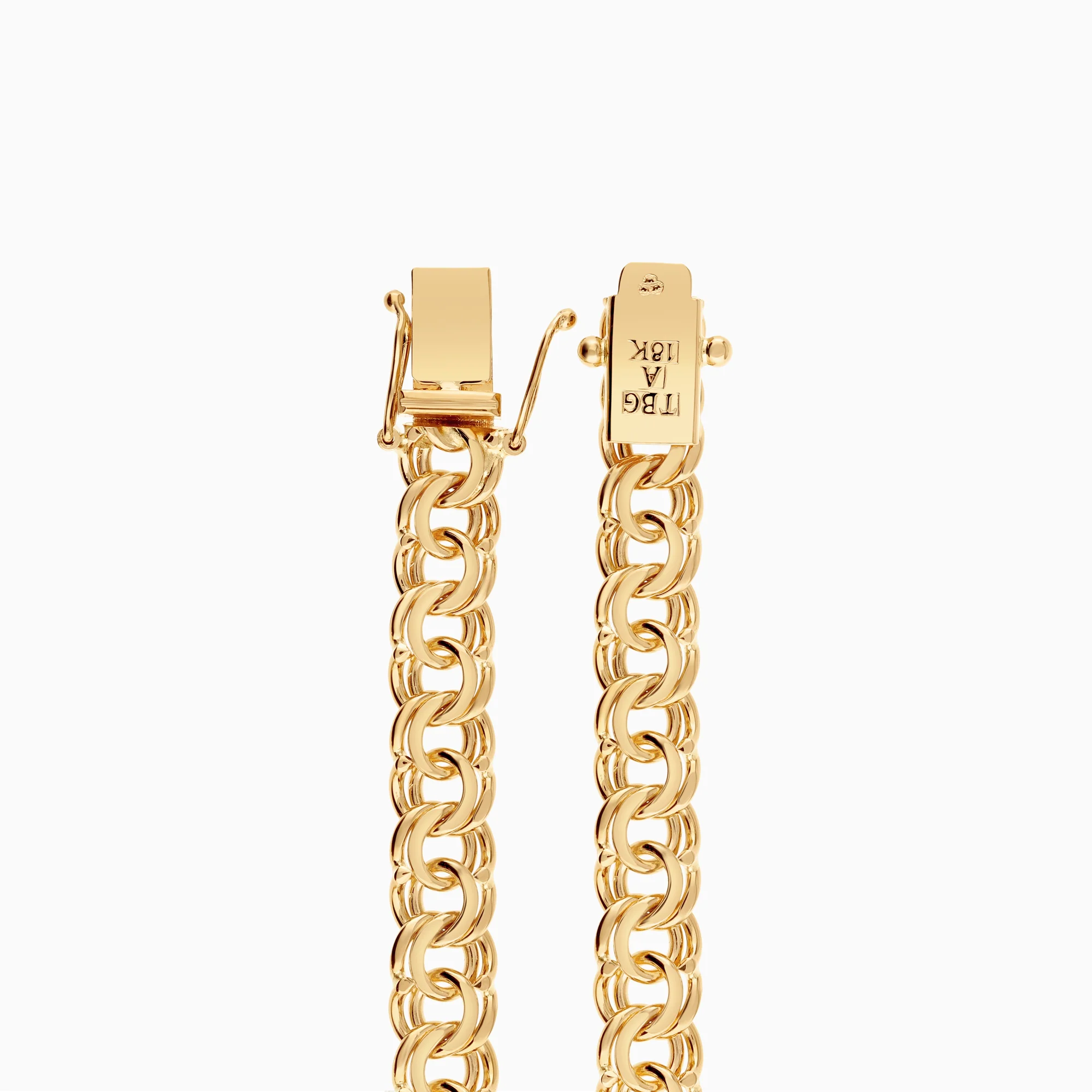 Bismarck bracelet 15.38g 18K gold - Image 2