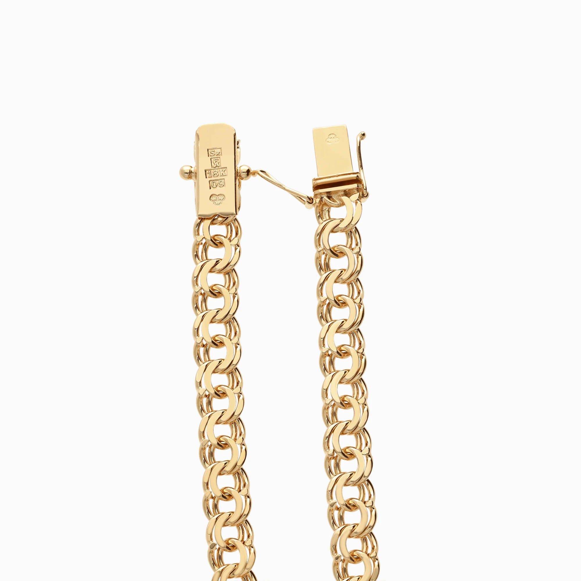 Bismarck bracelet 15.45g 18K gold - Image 2